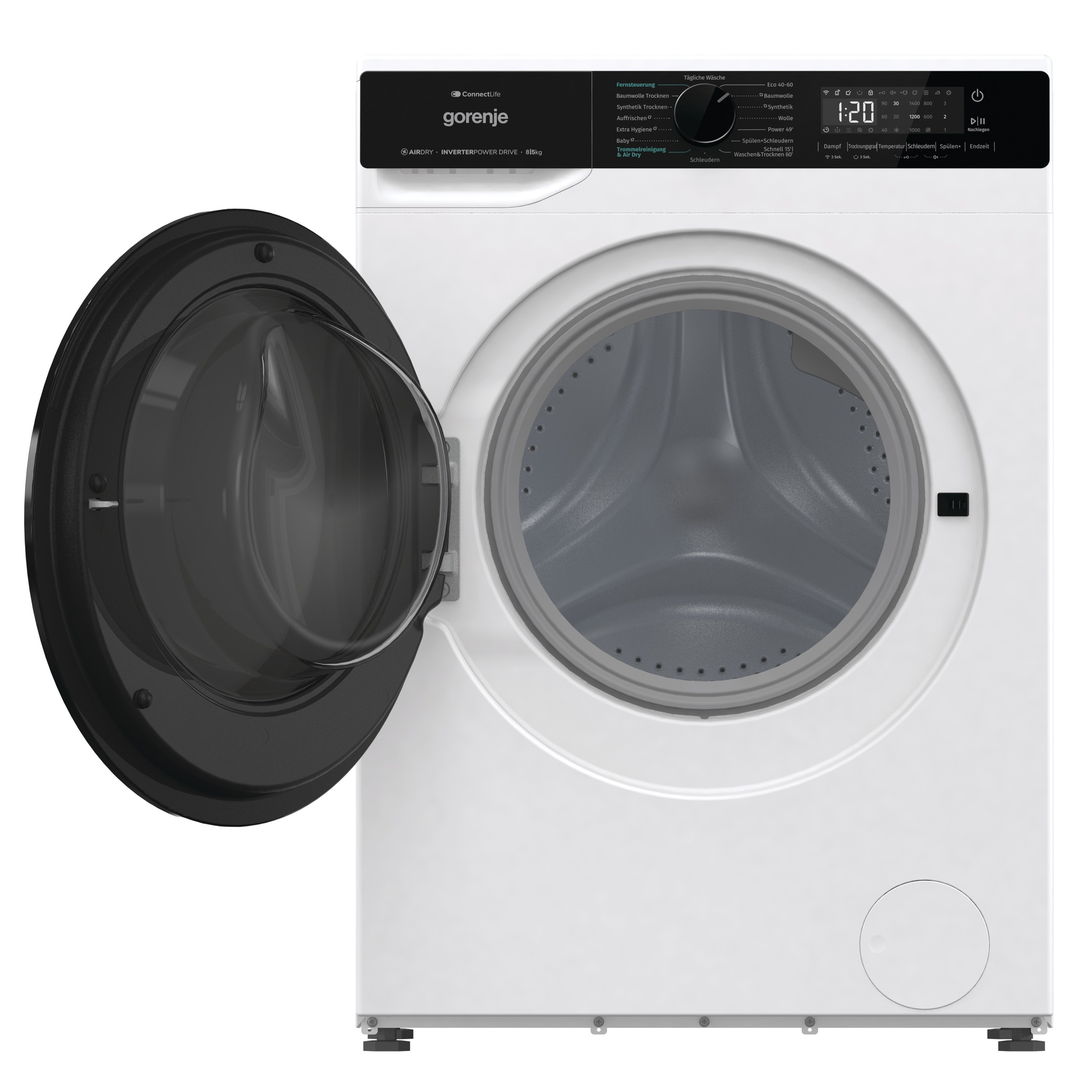 Gorenje G600 Freistehend Waschtrockner, 8 kg, 1400 U/min.