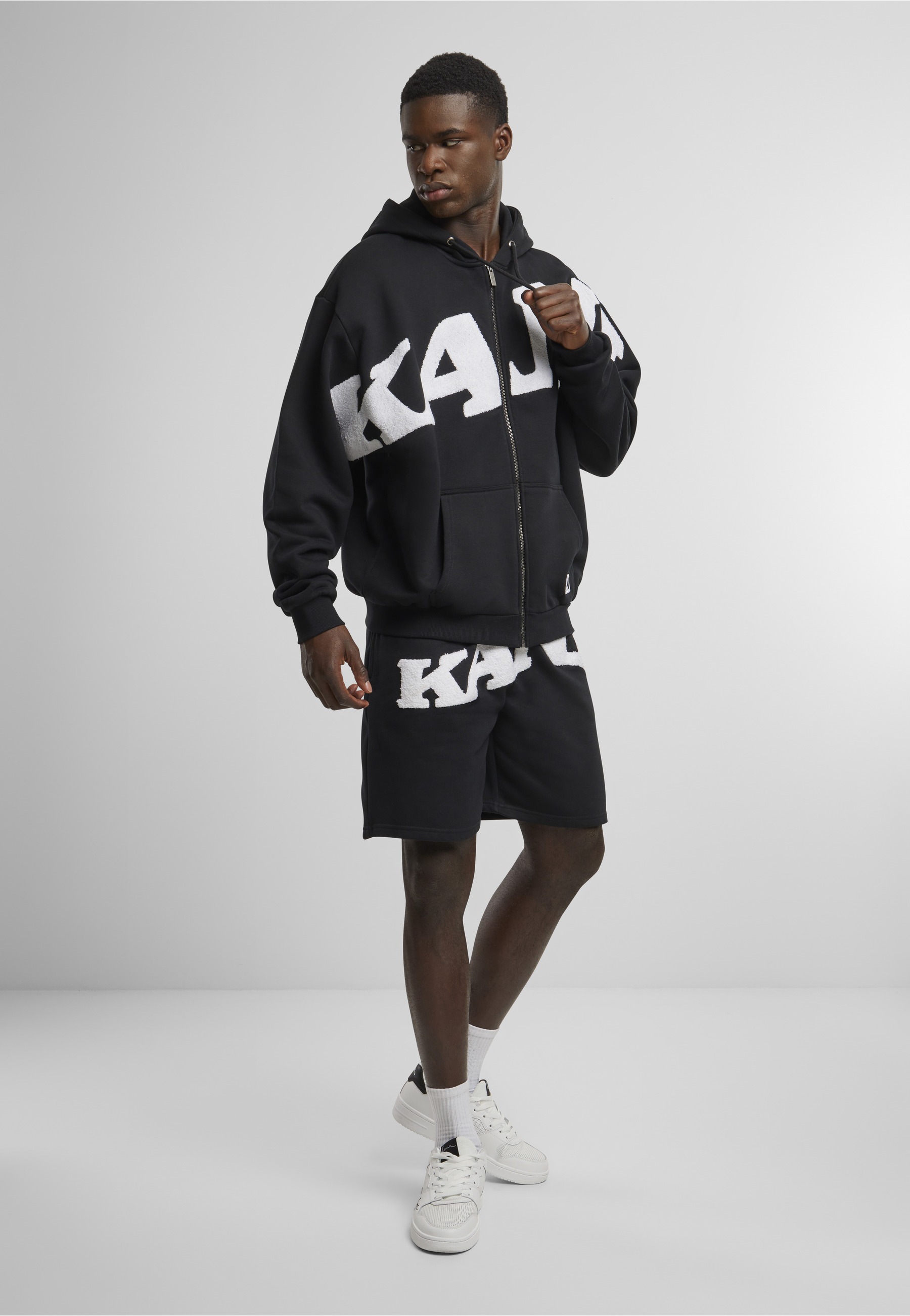 Karl Kani Kapuzenpullover »Karl Kani Herren KM242-035-3 KK Wavy Retro Os Full Zip Hoodie« 1