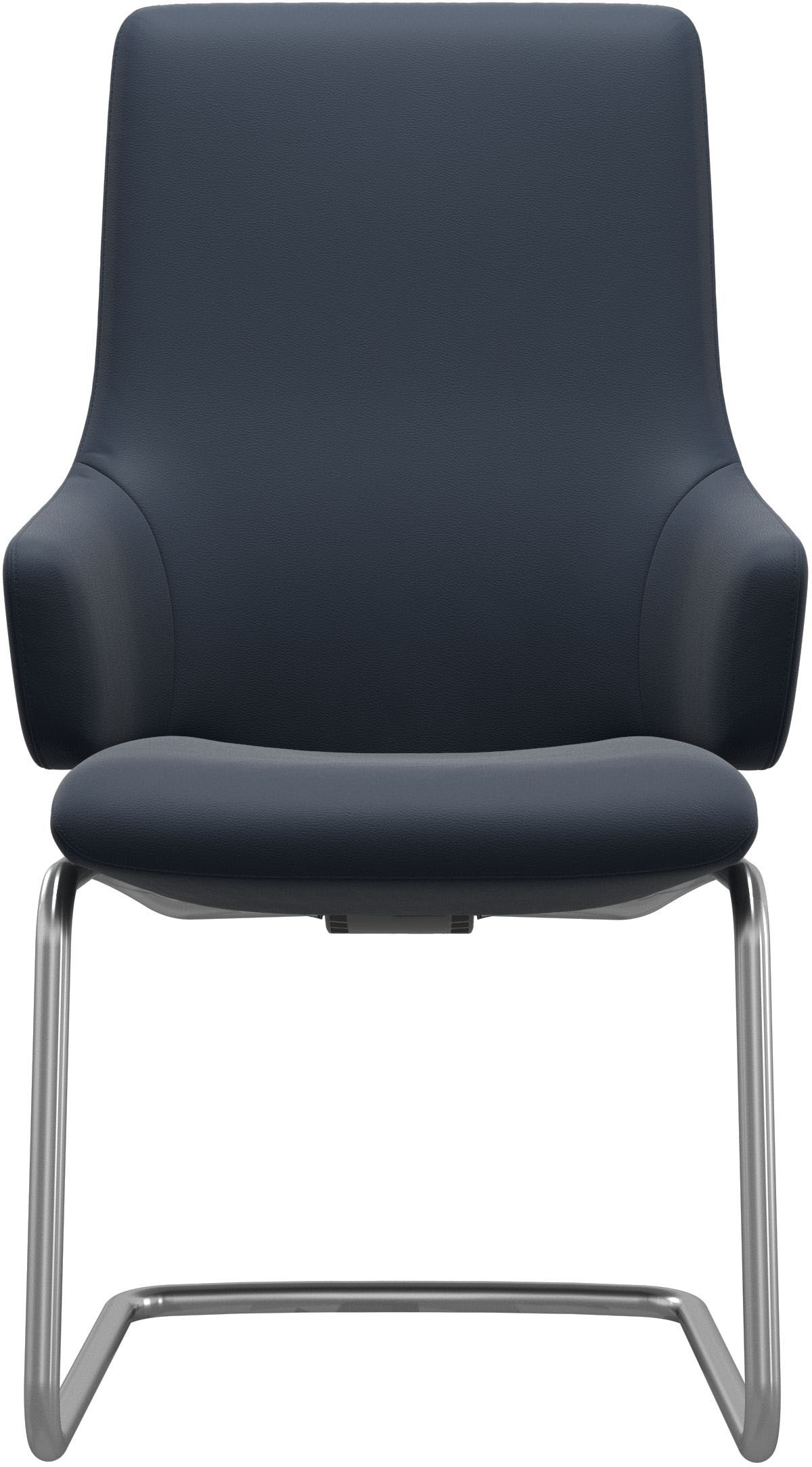 Stressless® Polsterstuhl »Laurel«, Leder PALOMA, High Back mit Armlehne, Größe L, mit Beinen aus Stahl in Schwarz matt