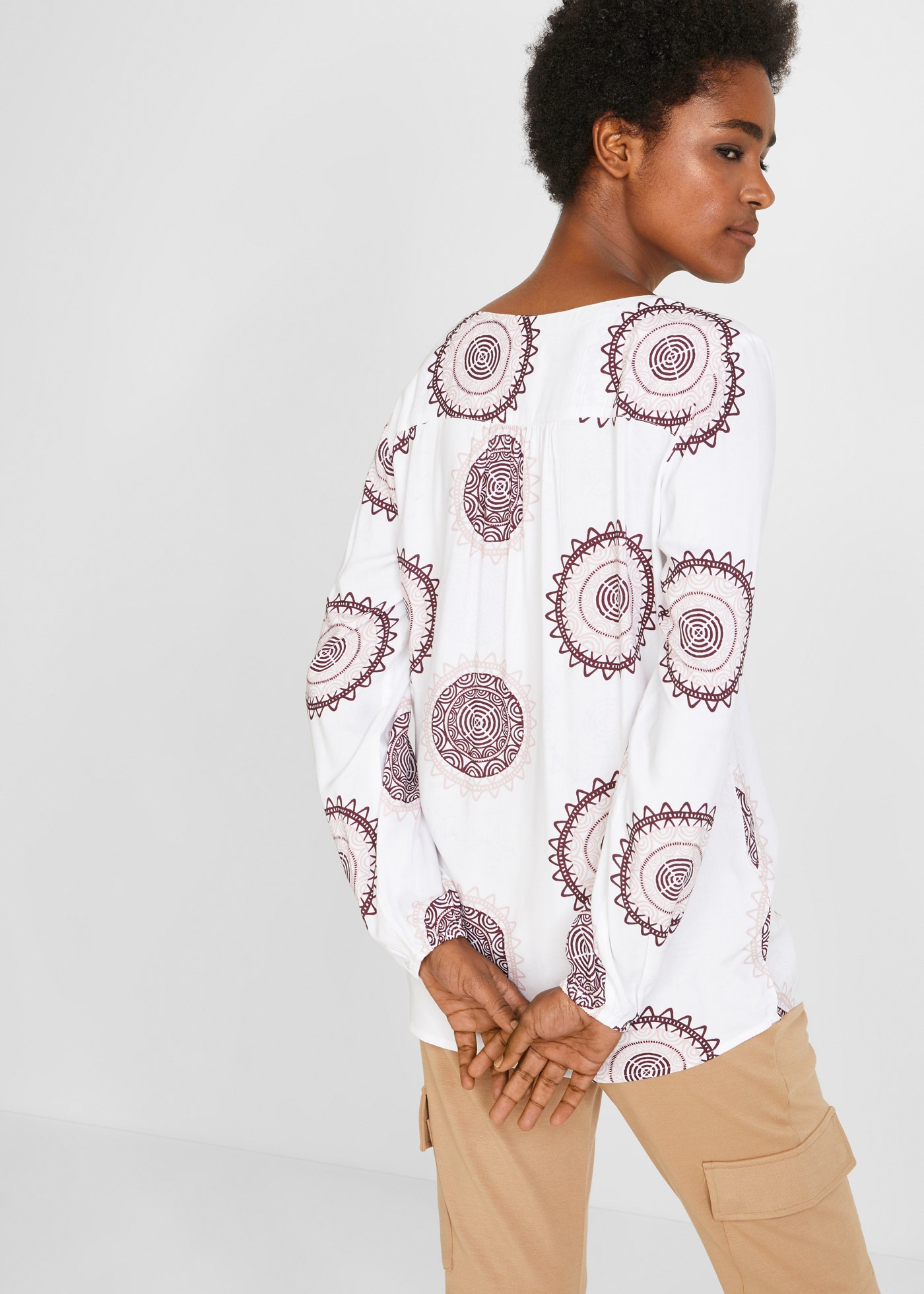 bonprix Tunika "Tunikabluse aus softer Viskose" Tunikabluse aus softer Visk günstig online kaufen