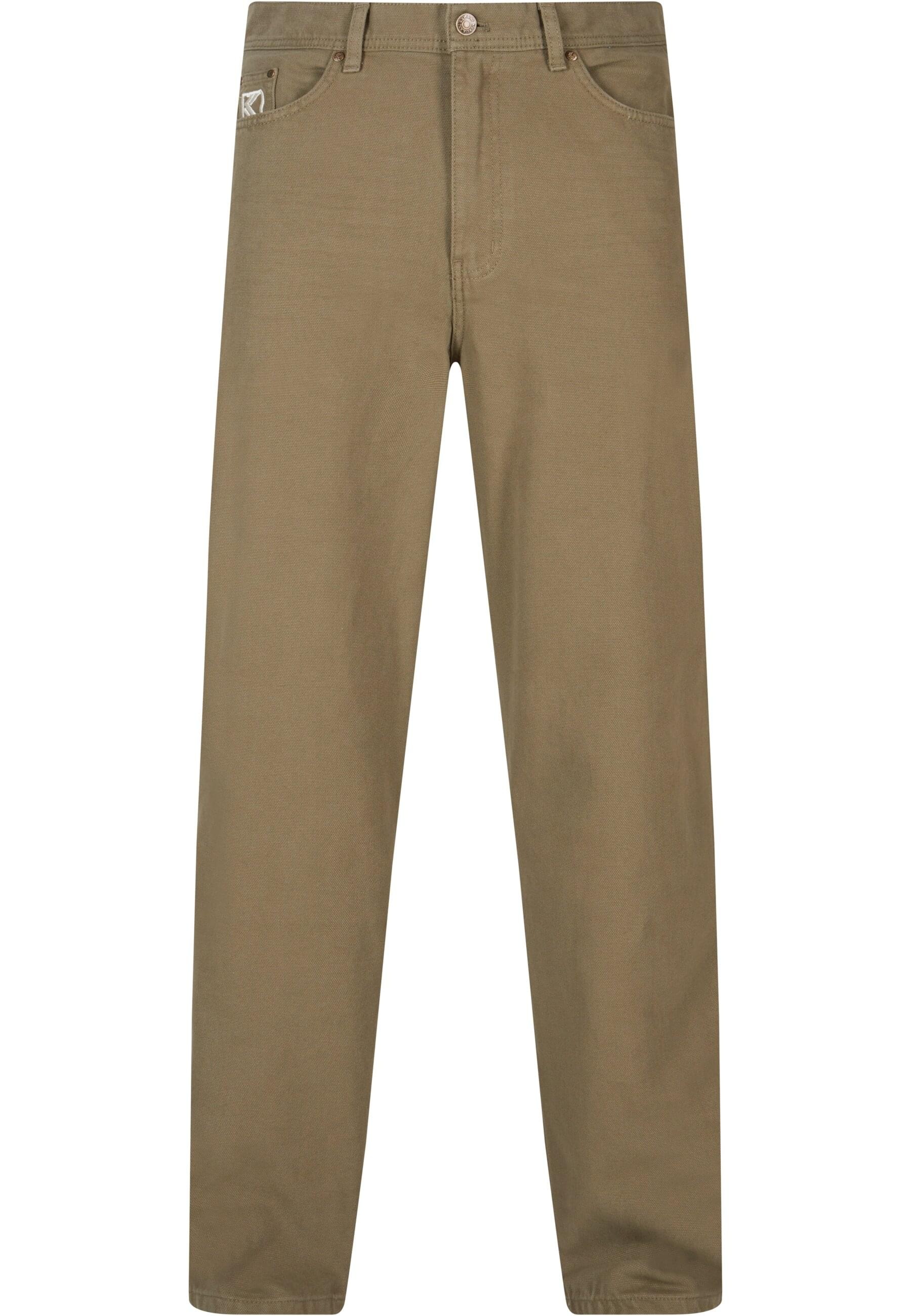 KARL KANI Herren Bequeme Jeans "Karl Kani Herren"olive, Gr. S, unifarben, 100% Baumwolle, Jeans