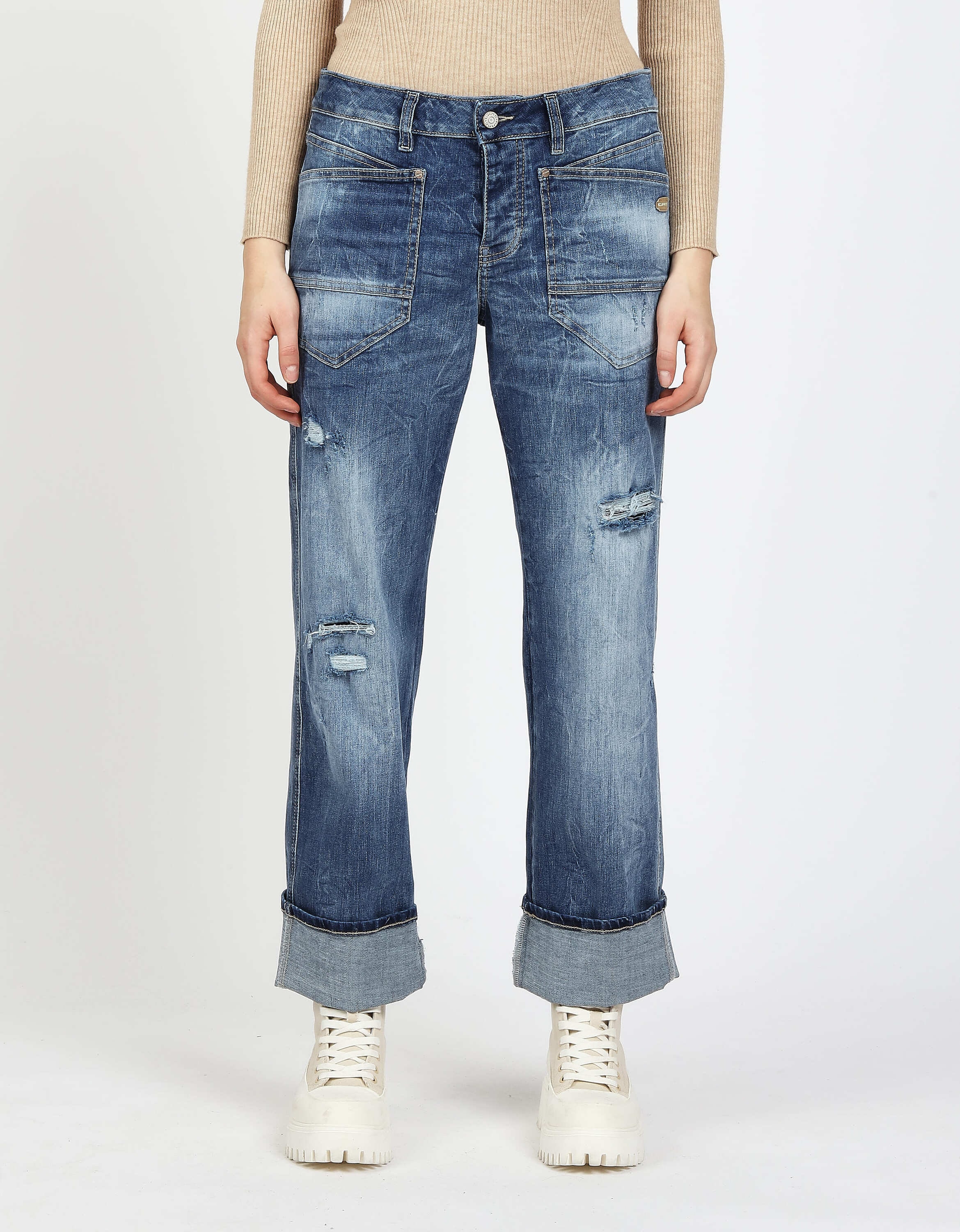 GANG Loose-fit-Jeans "GANG Jeans Loose Fit 94ROBERTA" günstig online kaufen