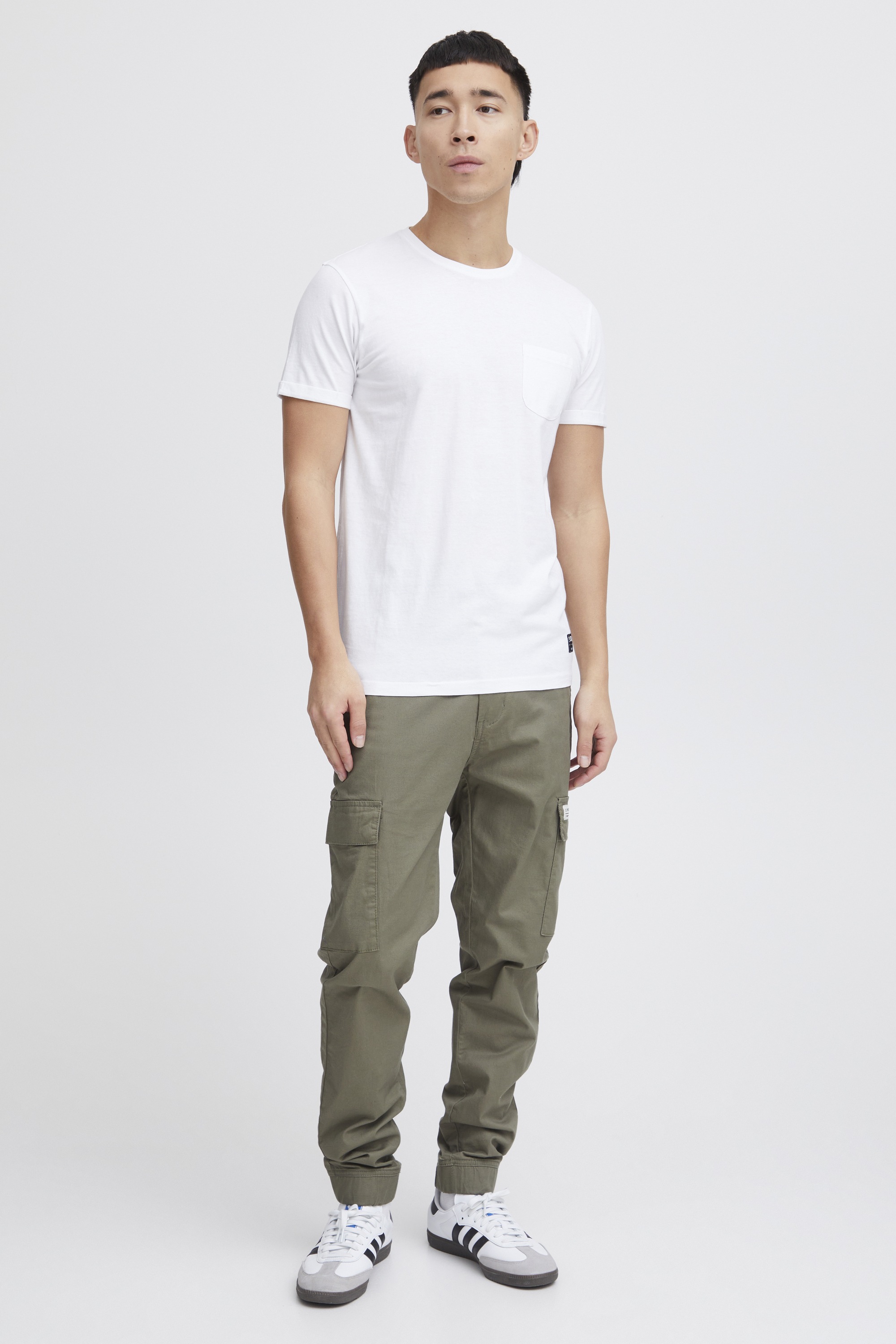 Solid Rundhalsshirt "Rundhalsshirt SDBob" günstig online kaufen