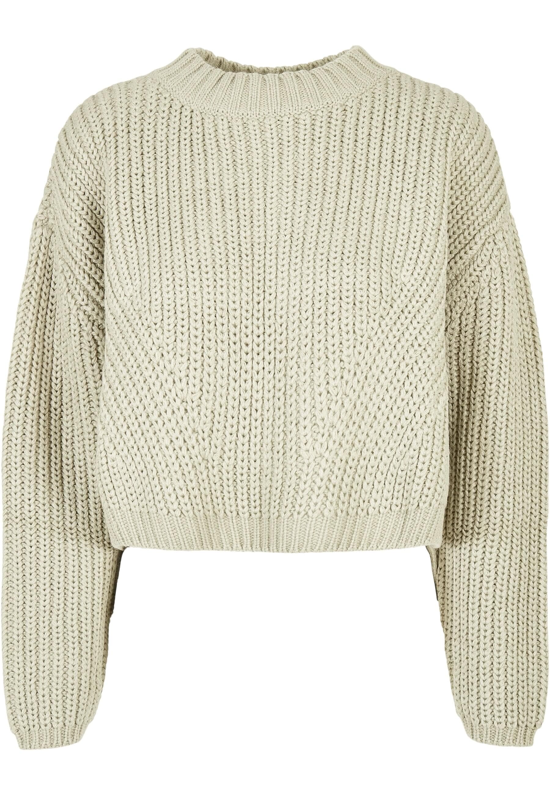 URBAN CLASSICS Rundhalspullover "Urban Classics Damen Ladies Wide Oversize Sweater"