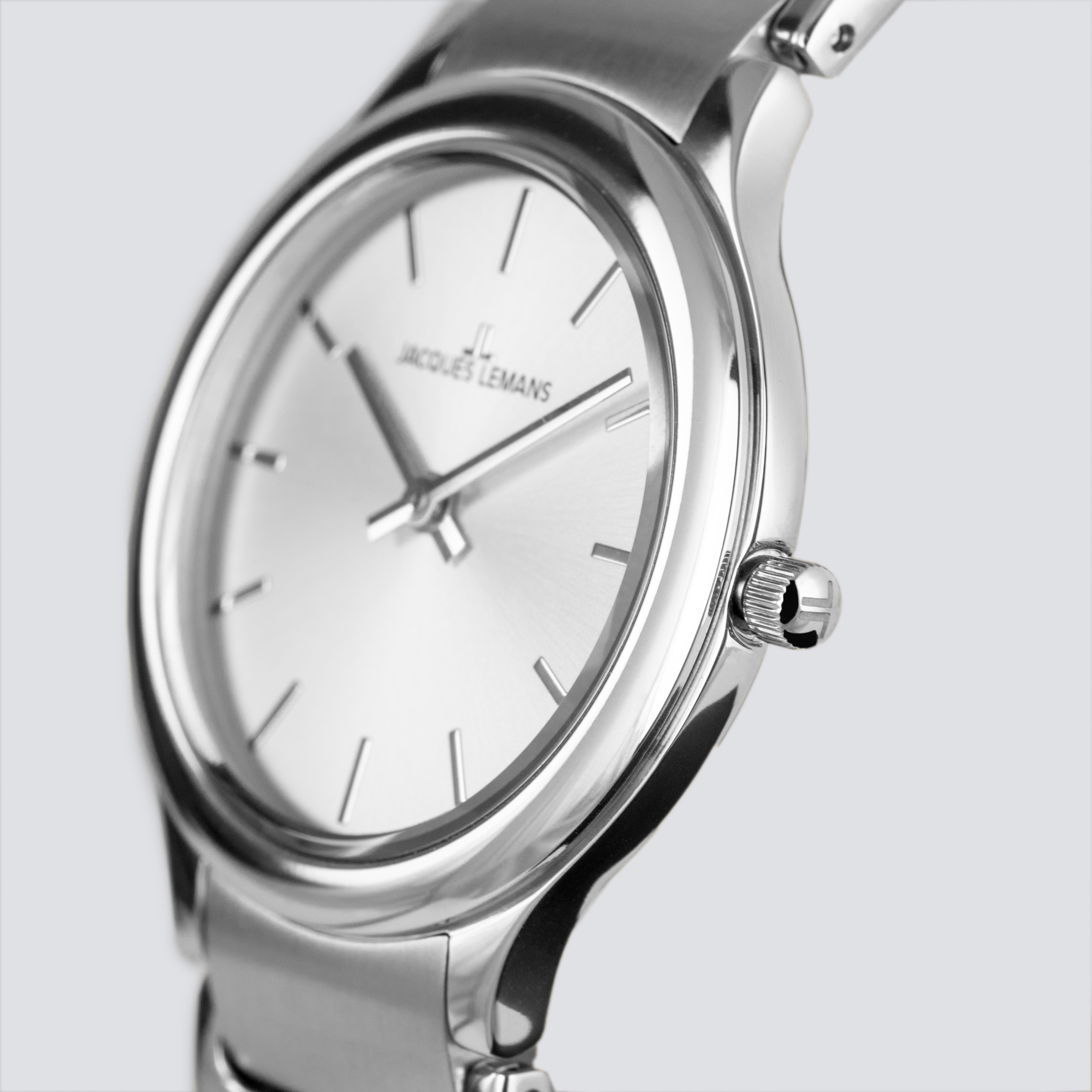 Jacques Lemans Quarzuhr »Milano« Armbanduhr, Damenuhr, Edelstahlarmband, analog