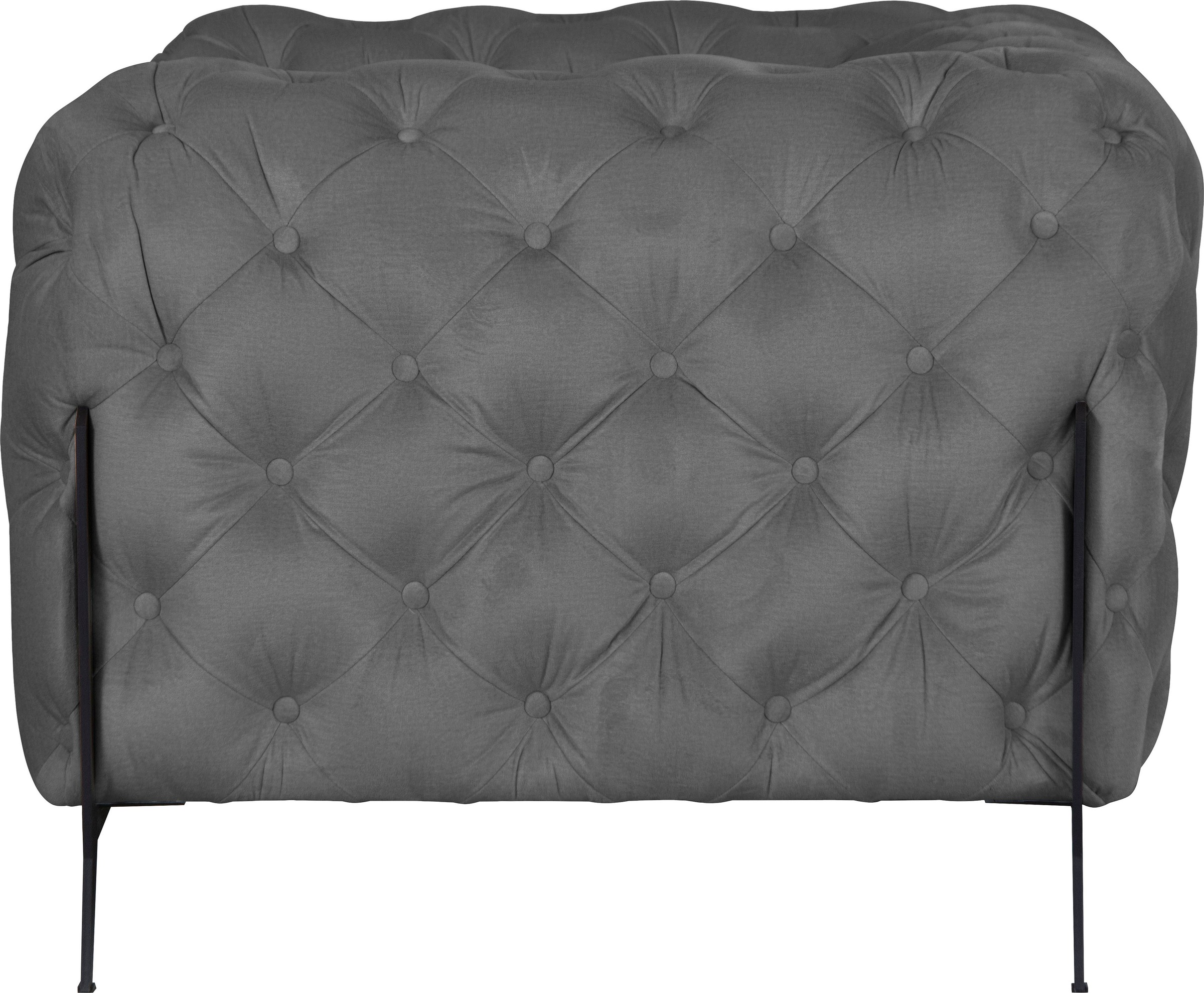 Leonique Chesterfield-Sessel »Amaury Sessel«, aufwändige Knopfheftung, moderne Chesterfield Optik, Fußfarbe wählbar