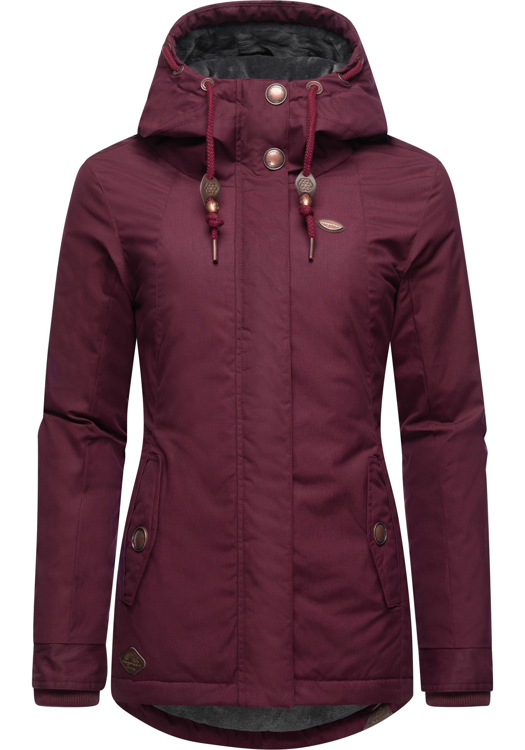 Ragwear Winterjacke "Monade" mit Kapuze Damen Winterparka mit Kapuze und m. günstig online kaufen