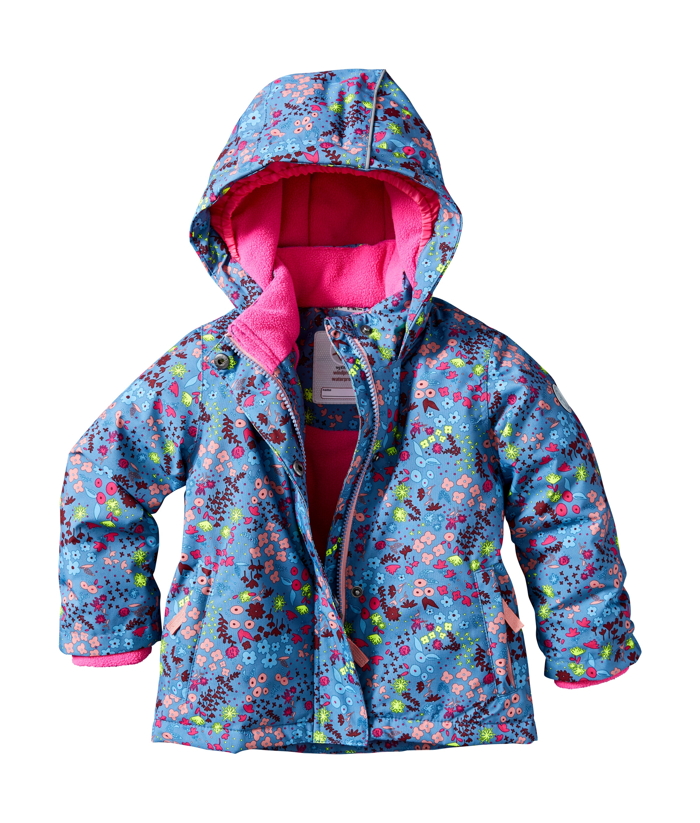 first instinct by killtec Funktionsjacke »FIOW 13 MNS JCKT«, Wasserdichte Funktionsjacke mit verlängerbaren Ärmeln und Fleece.