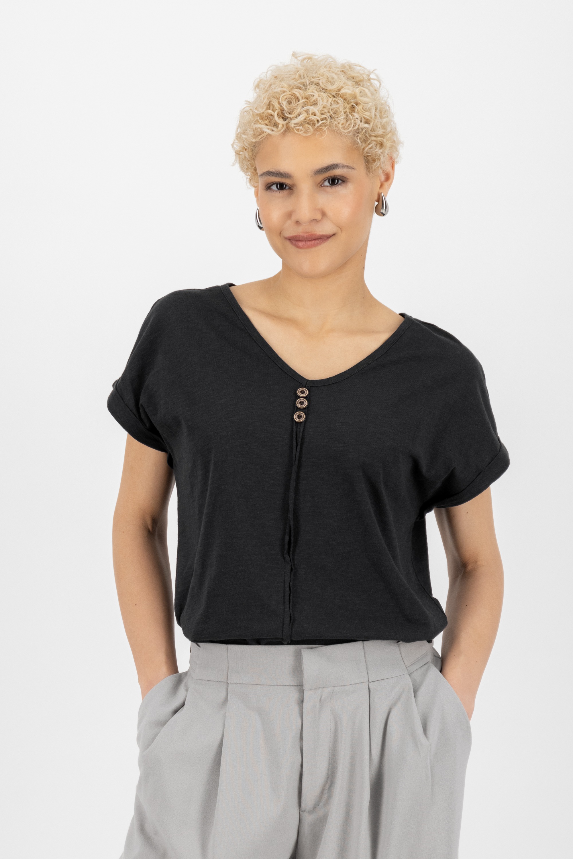 Alife & Kickin Rundhalsshirt »Damen AnaisAK A«