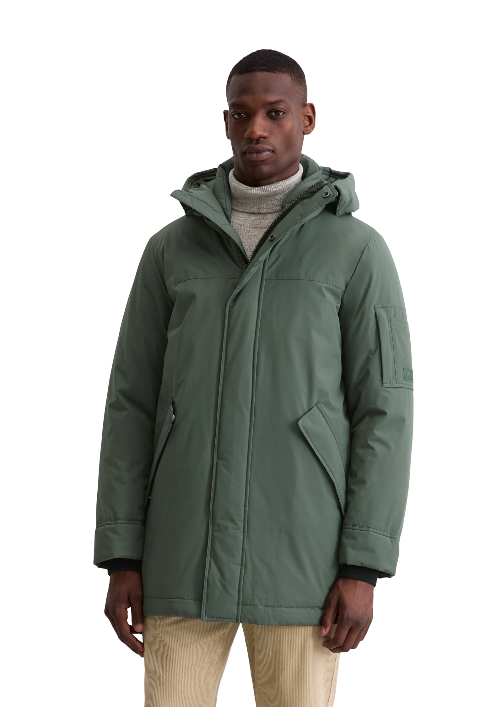 Marc OPolo Parka mit Kapuze Weich und wasserabweisend, Winterjacke, regular günstig online kaufen