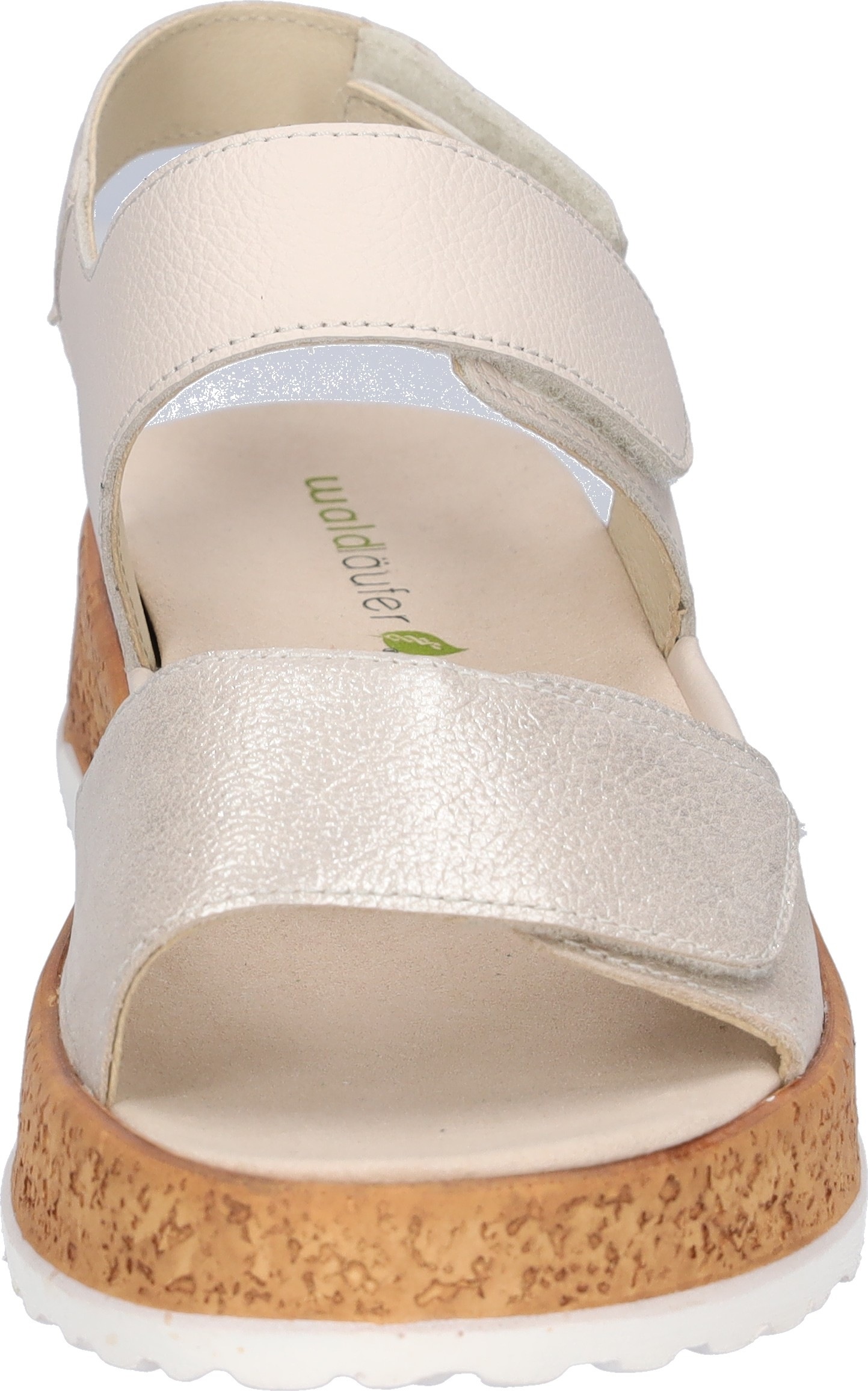 Waldläufer H-Libby Sandals Cream Silver Size 4.5 3