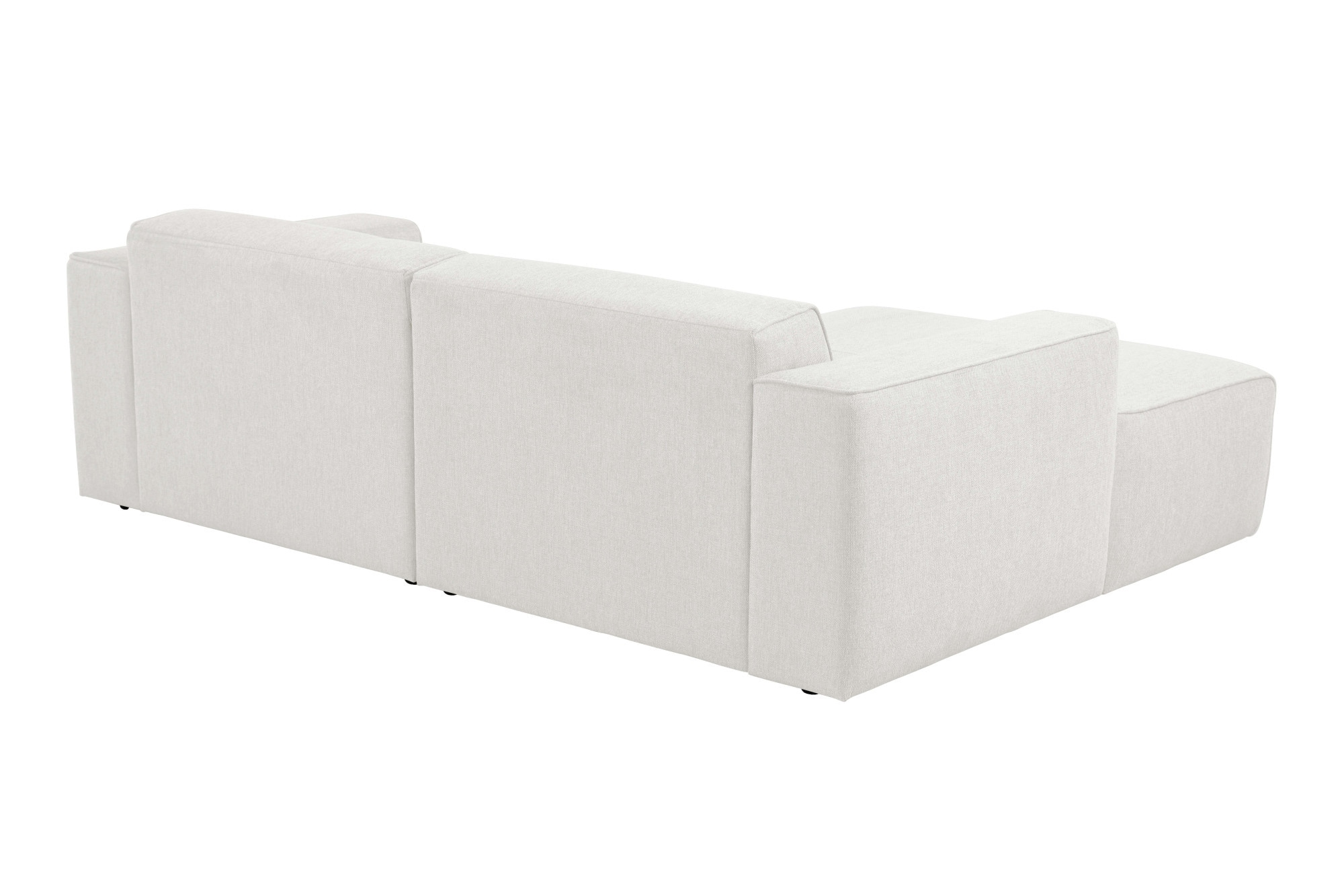 andas Ecksofa »Noord mit Kedernaht, Breite 234 cm«, mit Kedernaht, Breite 234 cm, Cord, Struktur, Webstoff