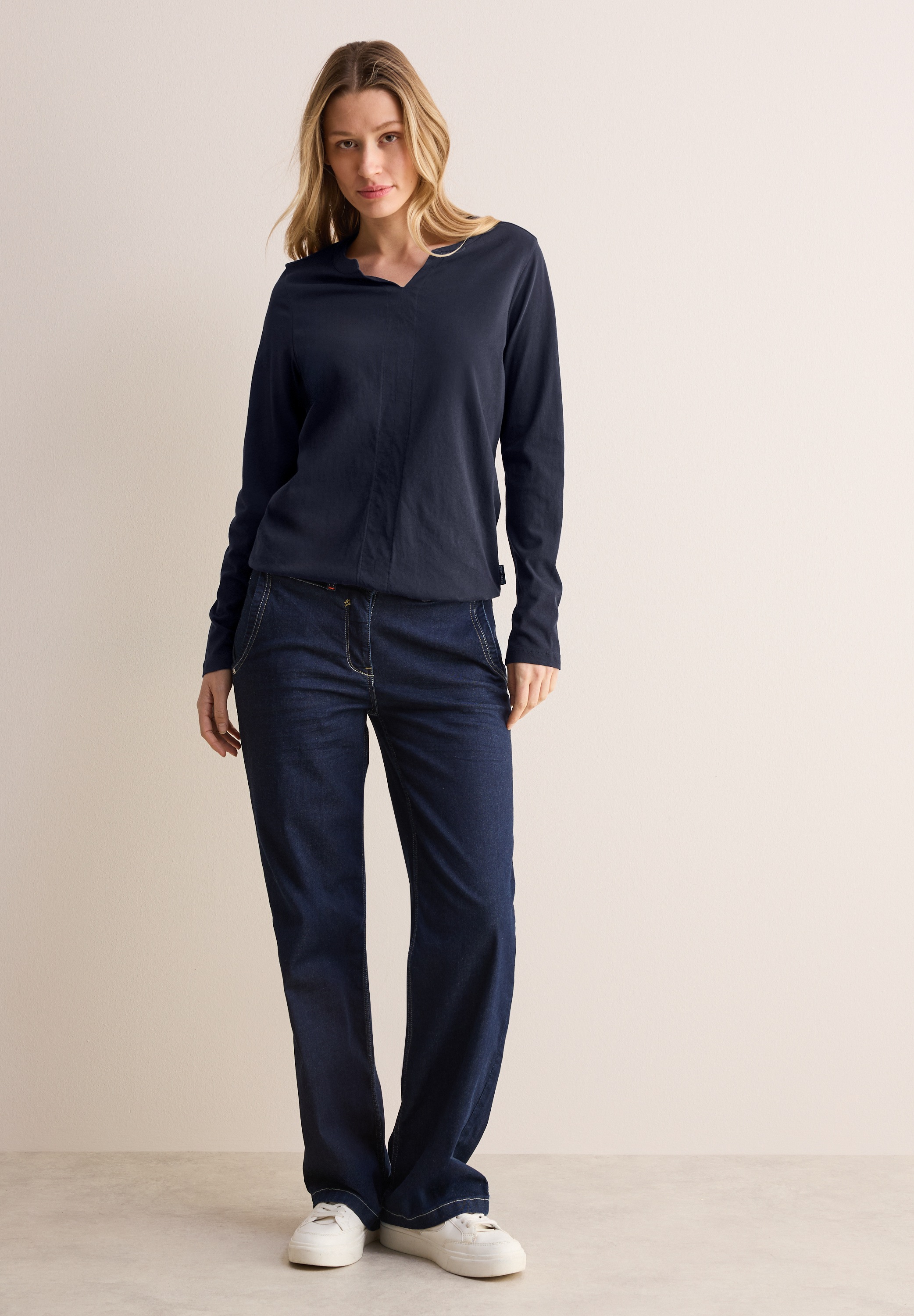 Cecil Langarmshirt, aus reiner Baumwolle