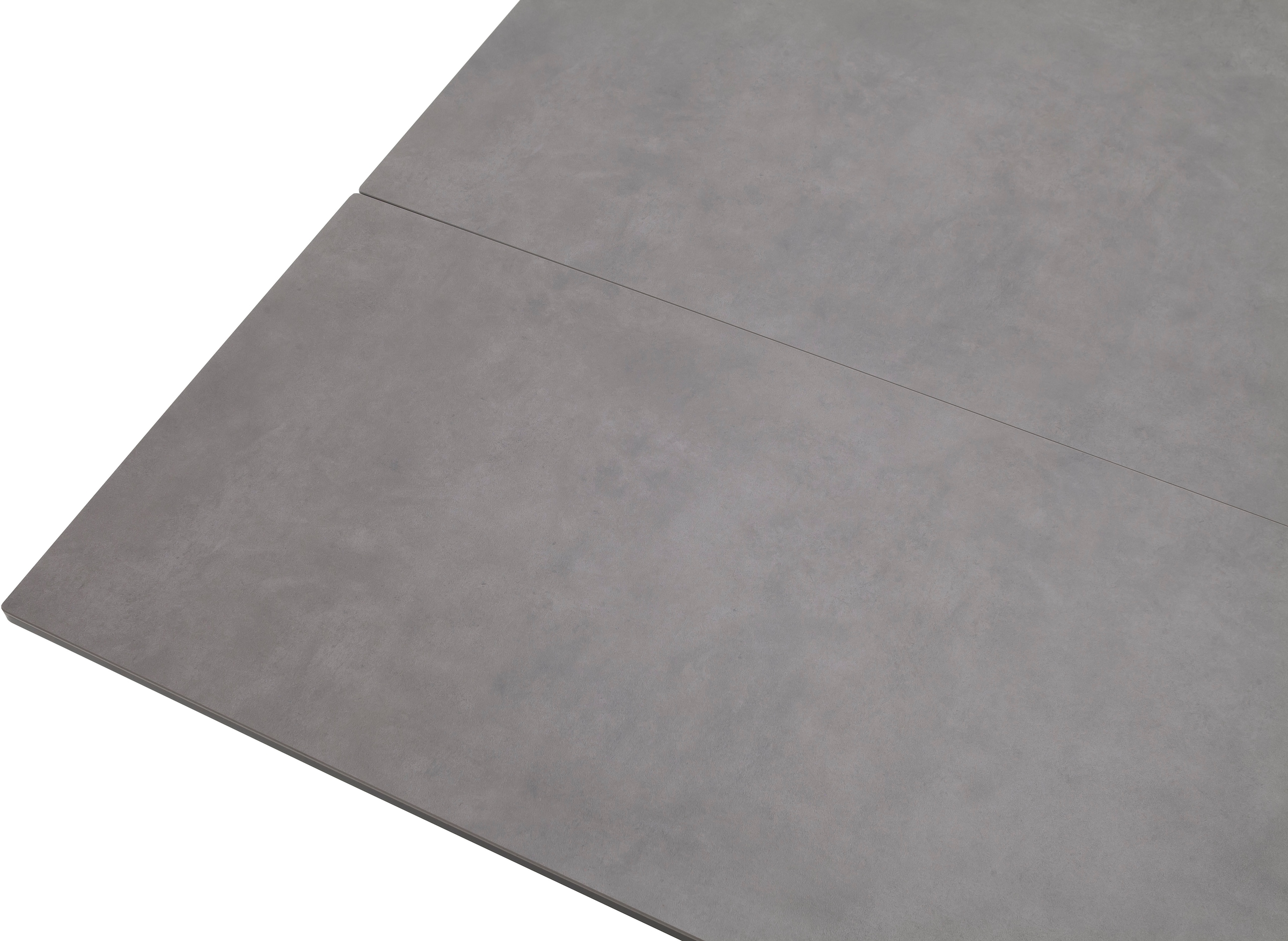 MCA furniture Esstisch »Nagoya« 1 Stk. tlg. Auszugstisch, Stirnauszug, Metallgestell, Keramik, Sicherheitsglas