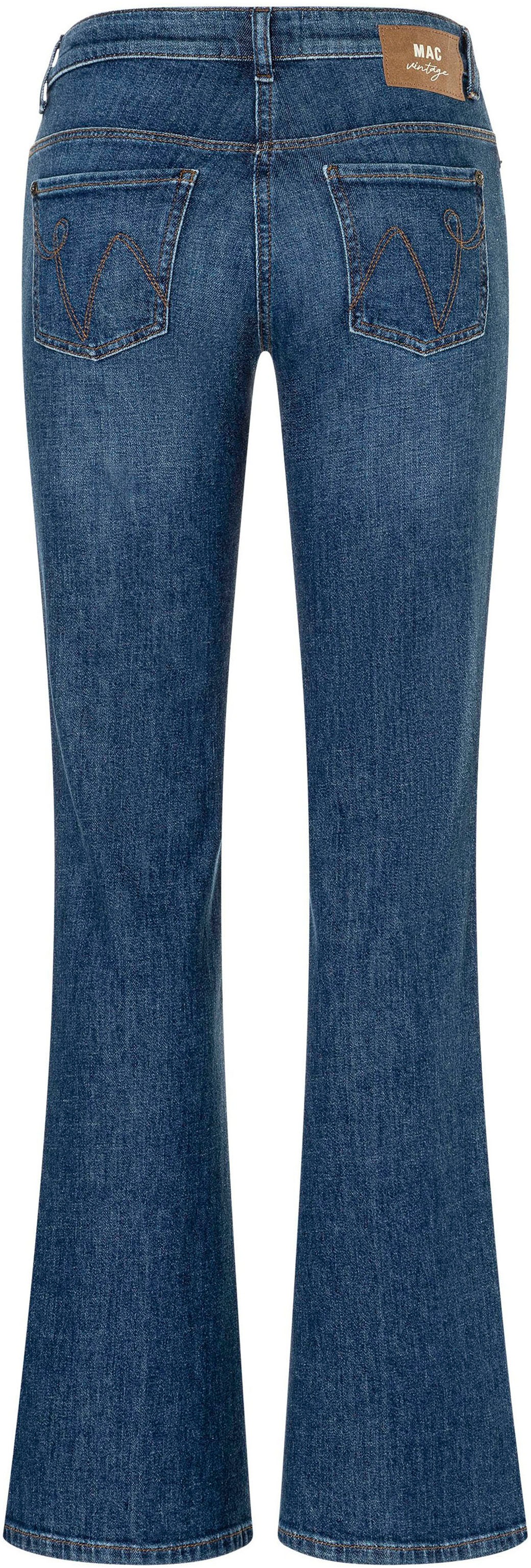 MAC Bootcut-Jeans "DETROIT flared" Aufwendig gearbeitete Details an den Vor günstig online kaufen