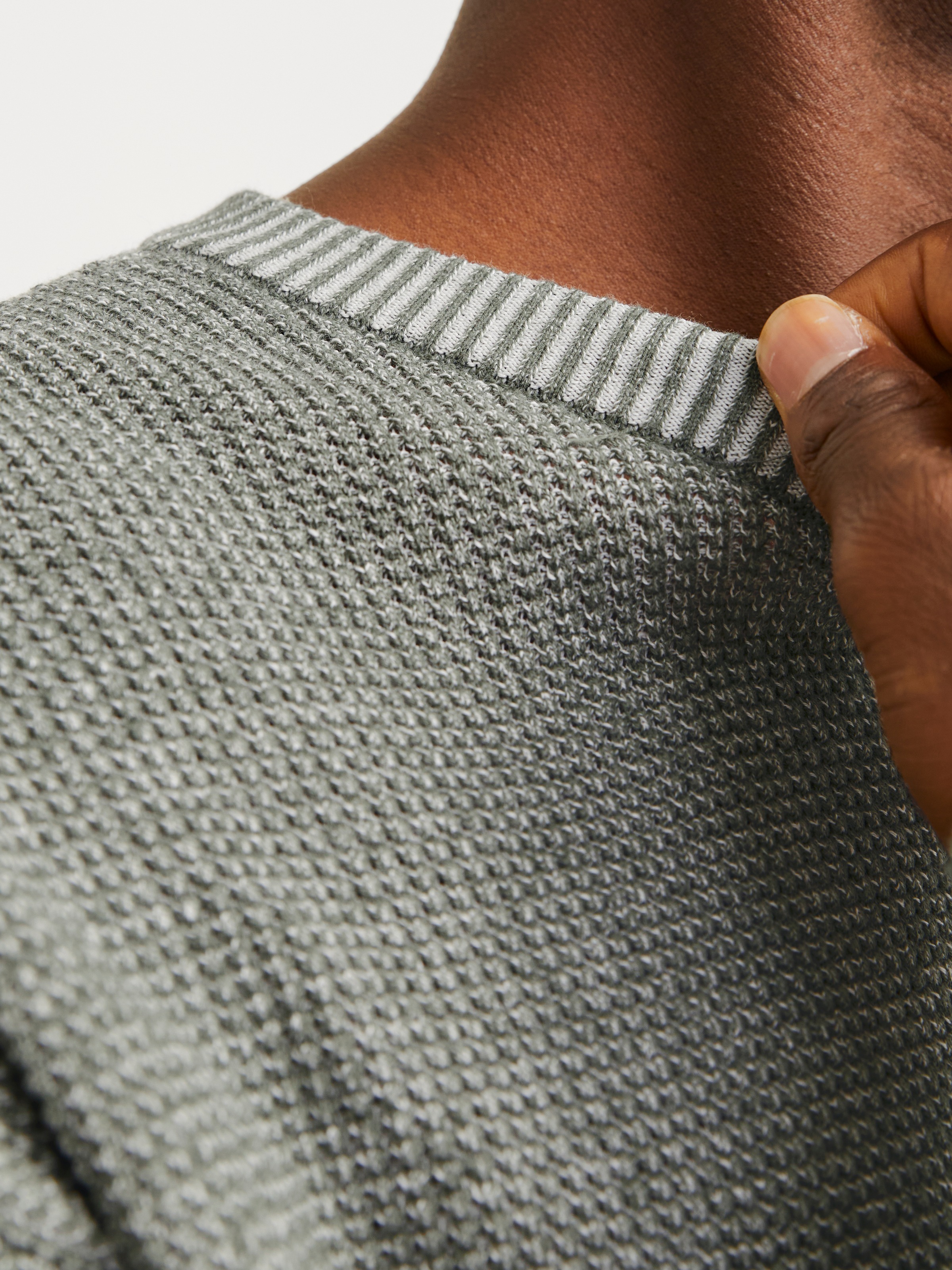 Thumbnail - Jack & Jones Strickpullover "JJWALTER KNIT RELAXED CREW NECK"