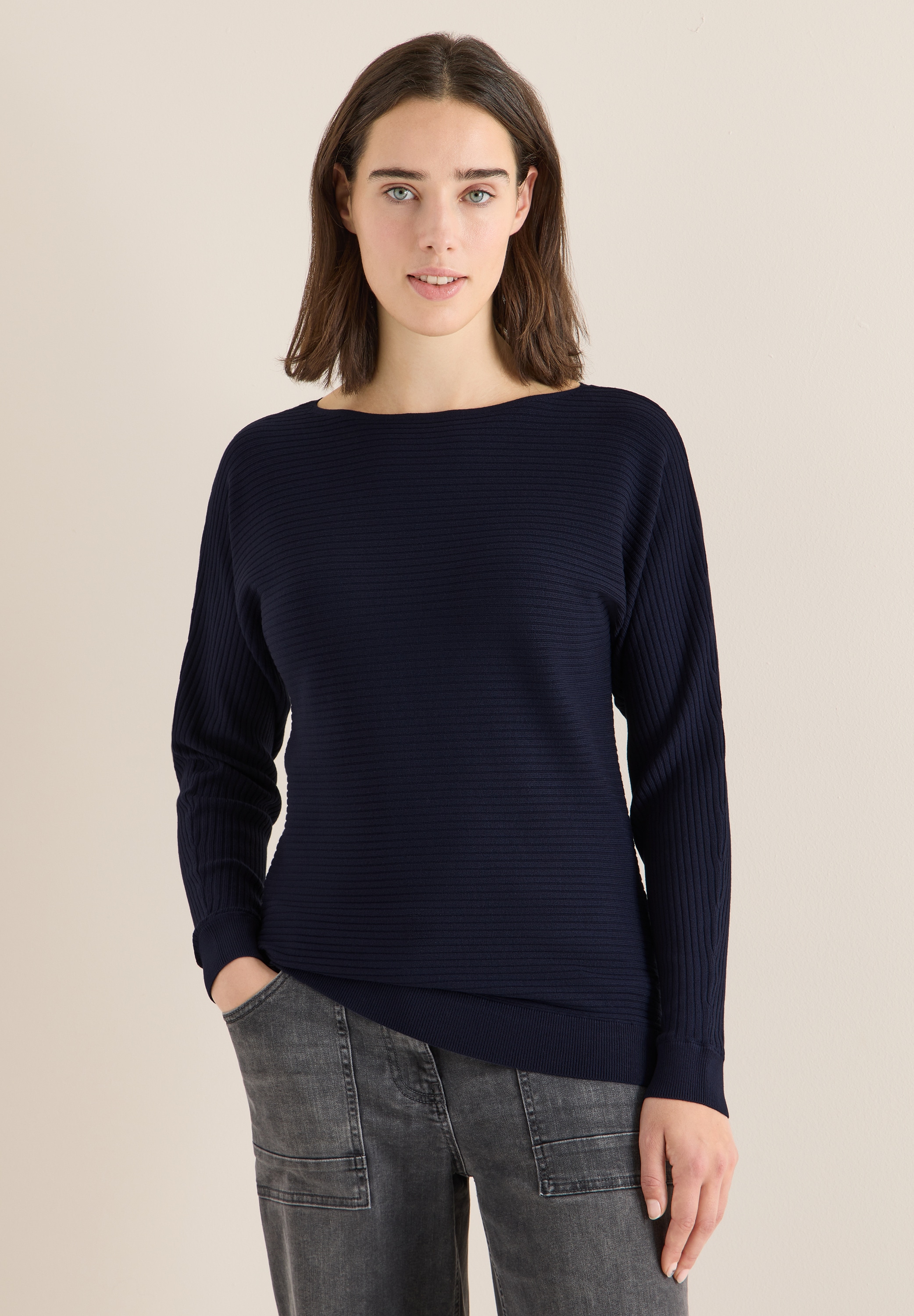 Cecil Strickpullover mit U-Boot-Ausschnitt