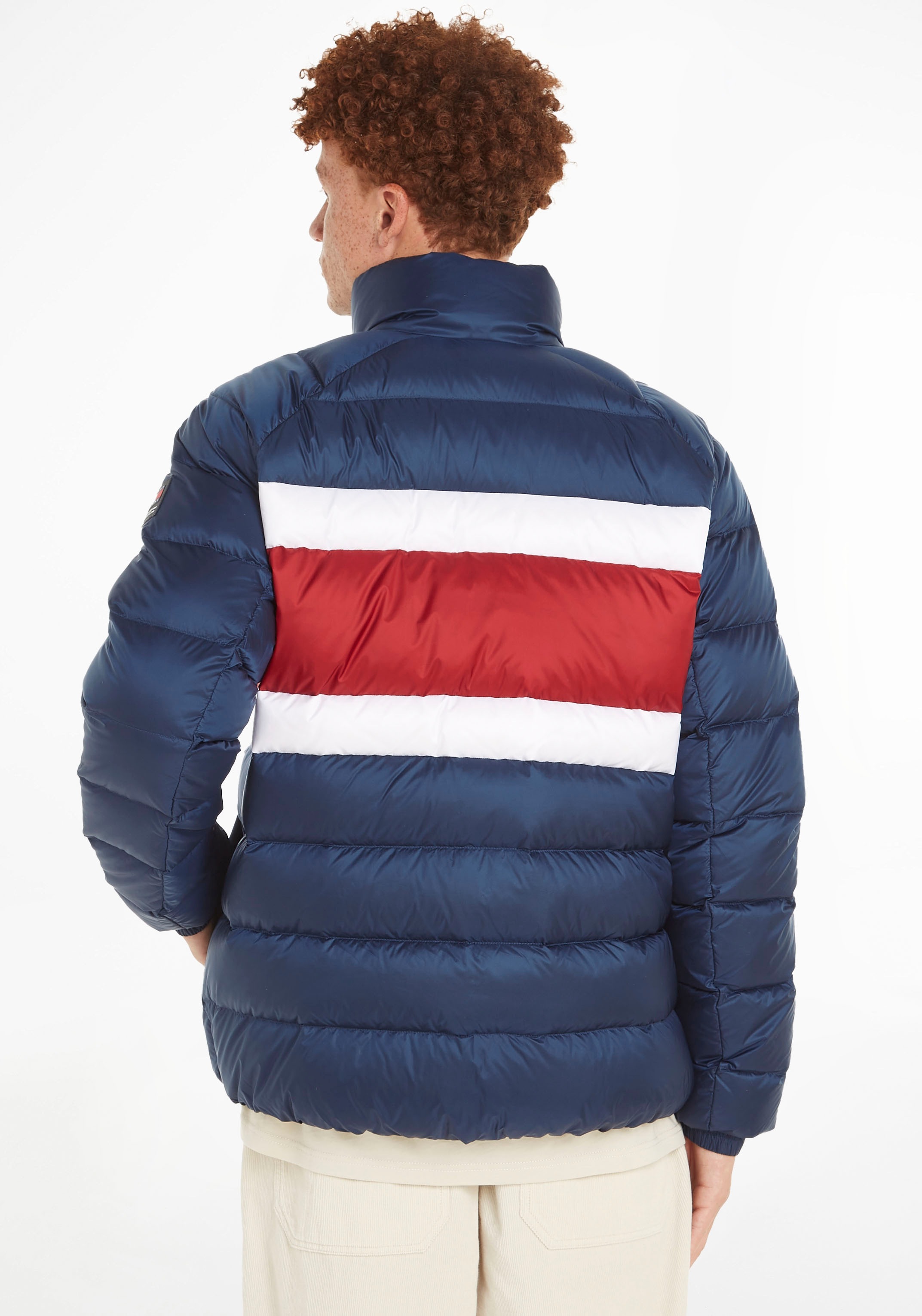 Tommy Jeans Plus Steppjacke TJM BLOCK STRIPE LT DOWN JKT EXT günstig online kaufen