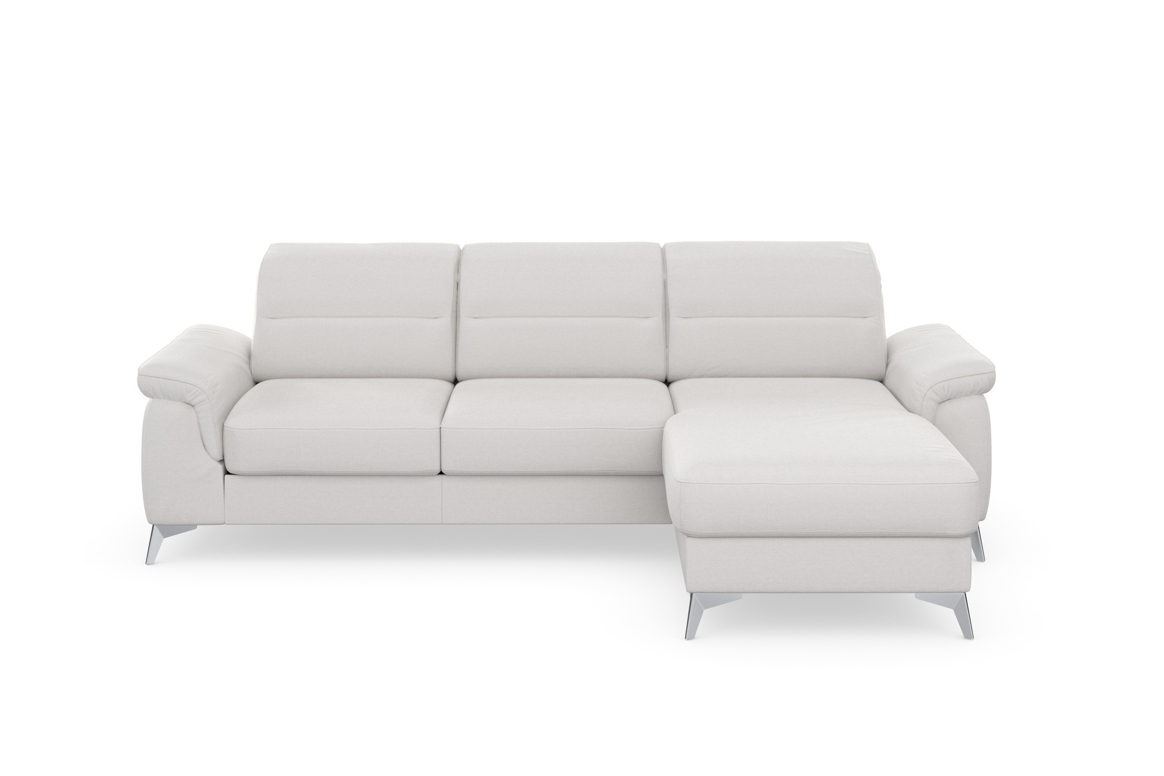 sit&more Ecksofa »Sinatra L-Form«, mit Recamiere, optinal mit Kopfteilverstellung und Armteilfunktion