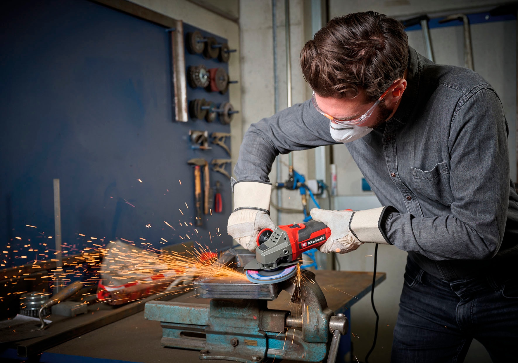 Einhell Winkelschleifer »TE-AG 125/1010«, 125 mm, 1010 Watt