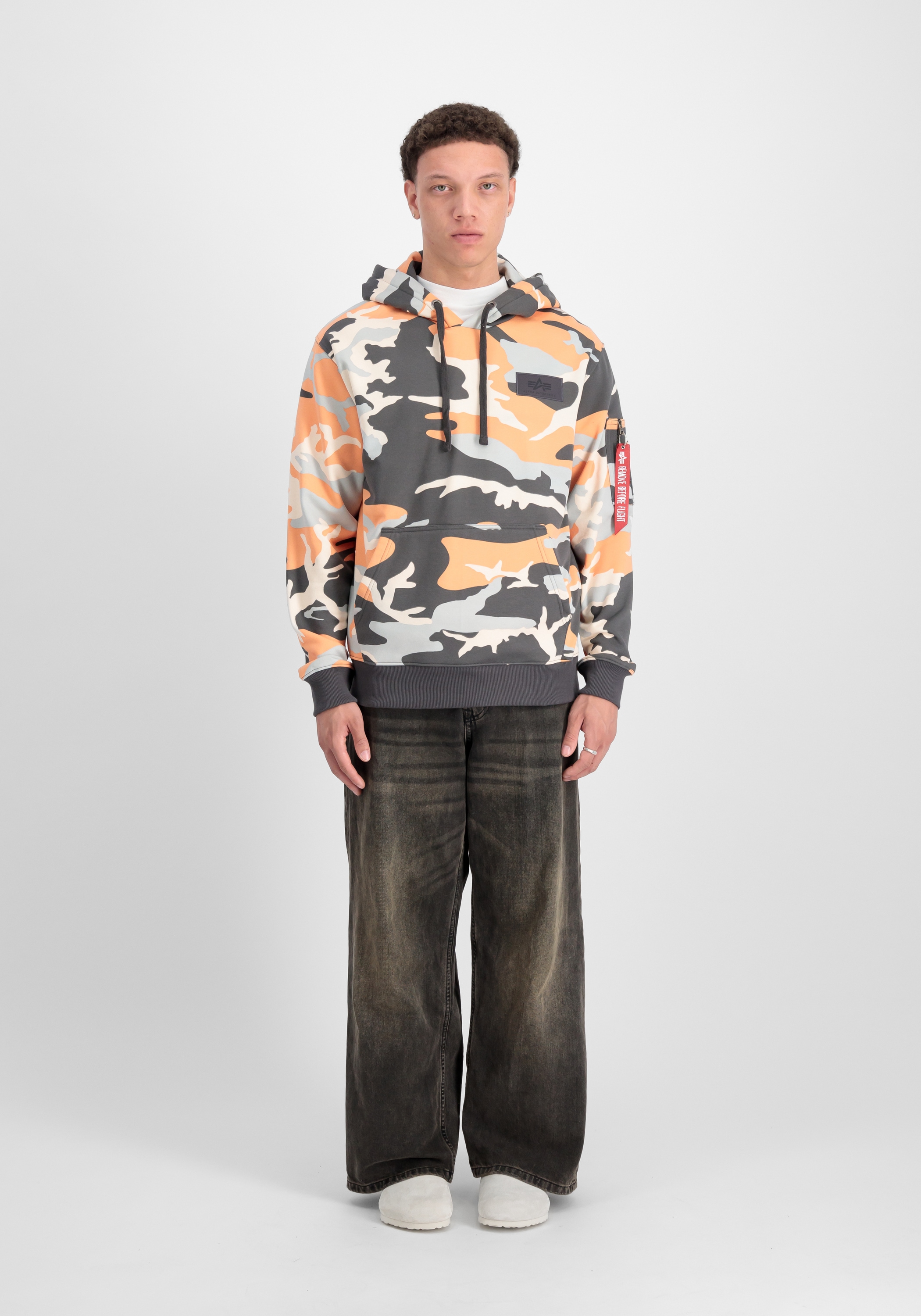 Alpha Industries Hoodie »Alpha Industries Men - Hoodies Back Print Hoodie Camo«