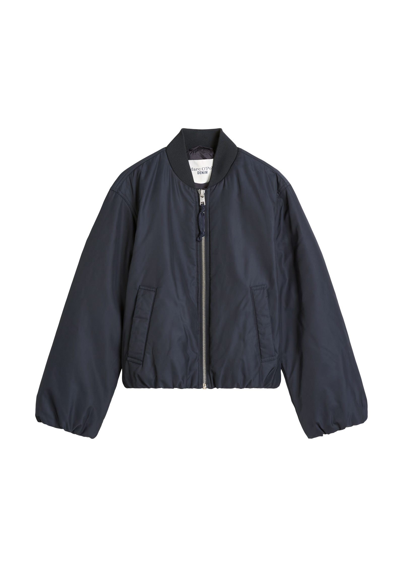 Marc O'Polo DENIM Blouson »im Aviator-Stil relaxed fit cropped aus recyceltem Polyester«