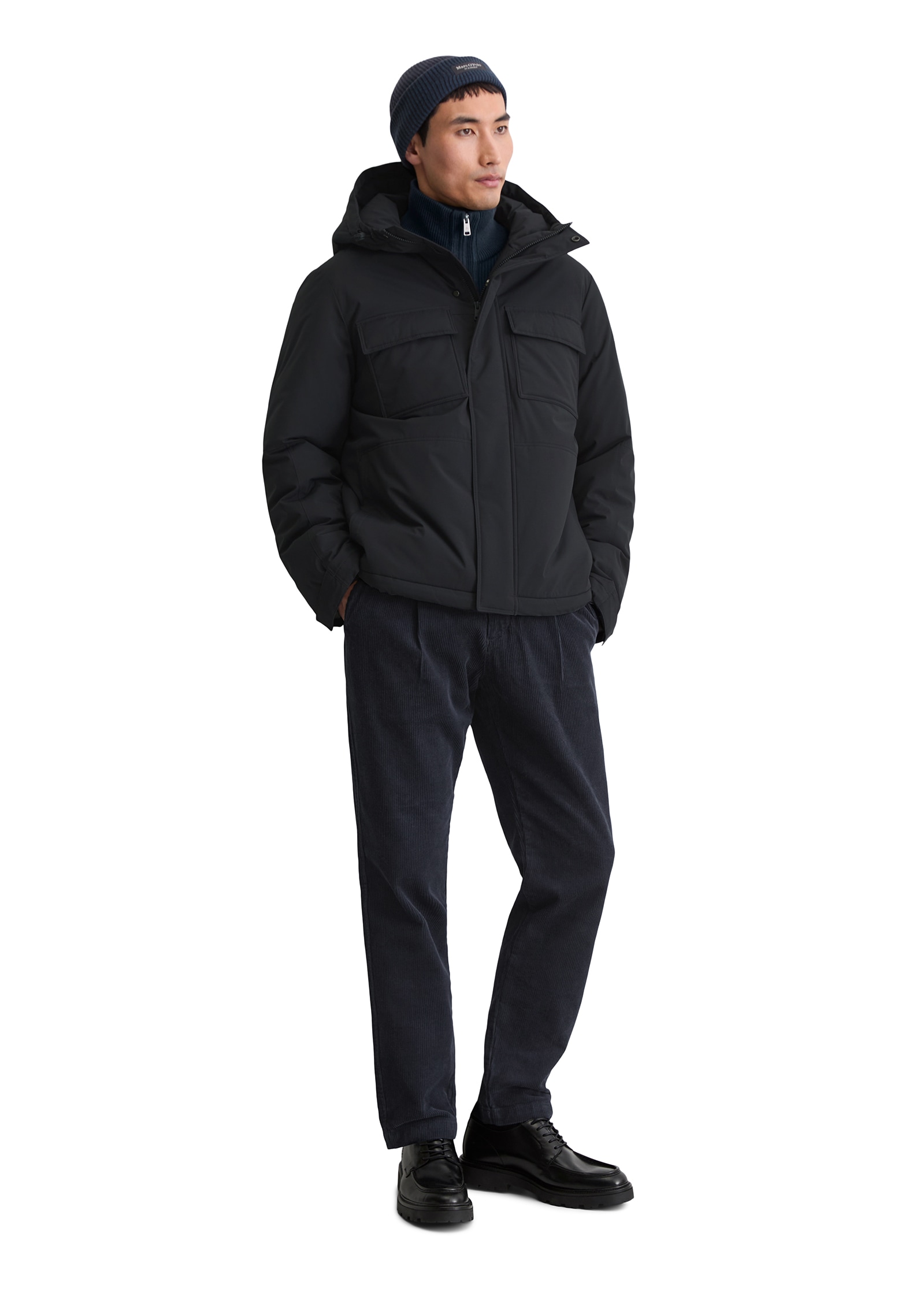 Marc O'Polo Outdoorjacke, regular fit, mit weicher Wattierung