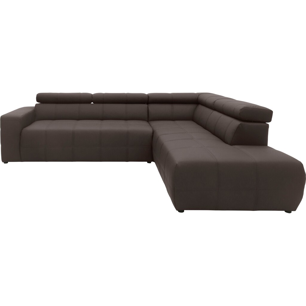 DOMO collection Ecksofa »Brandon L-Form, auch in Leder«