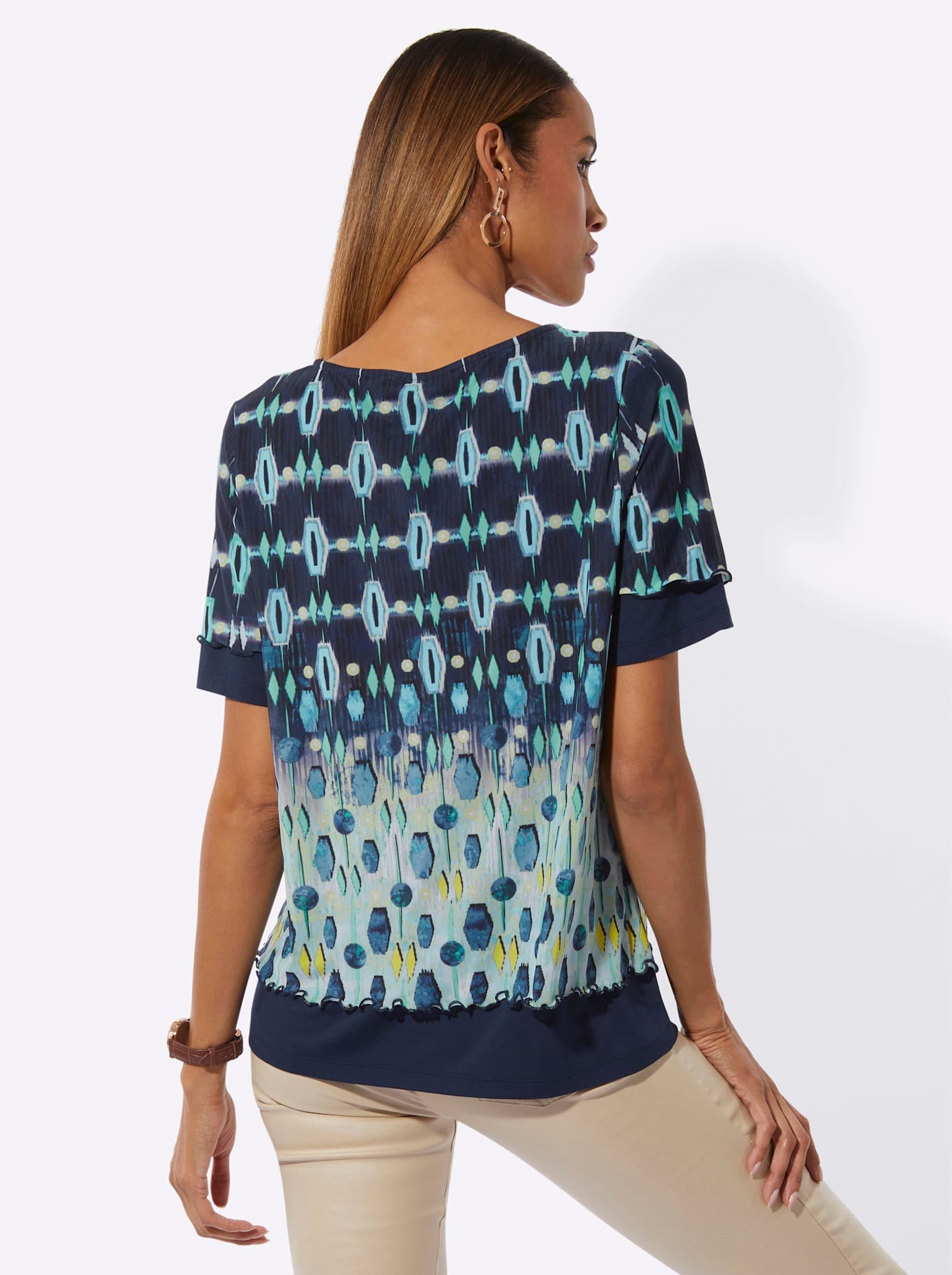 creation L 2-in-1-Shirt »Mesh-Shirt« 1 tlg.