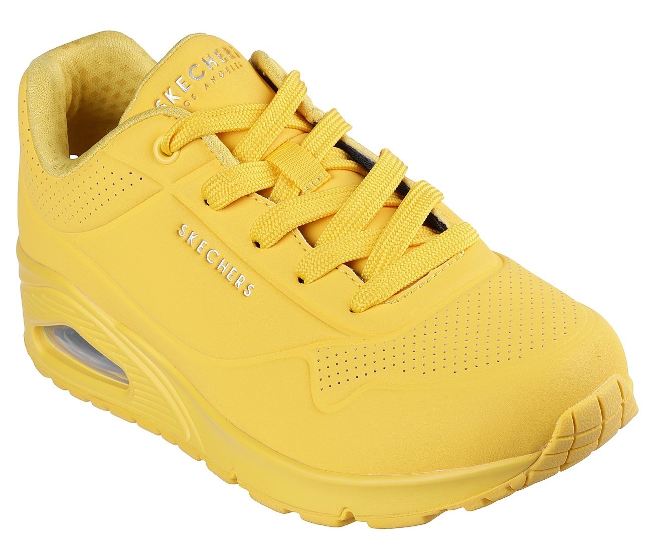 Skechers Wedgesneaker "UNO STAND ON AIR", Freizeitschuh, Halbschuh, Schnürs günstig online kaufen