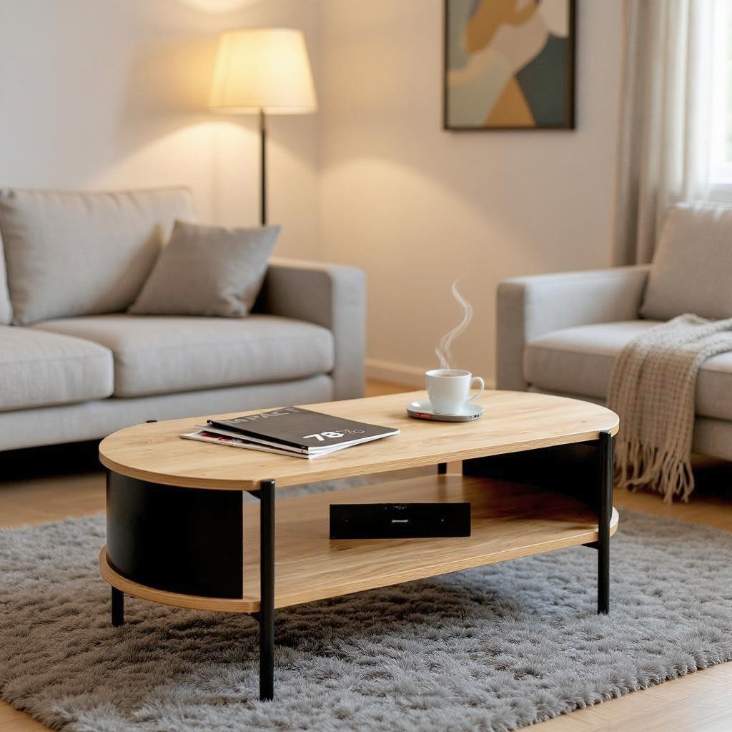HAKU Couchtisch »Couchtisch« 1 Stk. tlg. melaminharzbeschichtet; UV-beständig, kratzbeständig