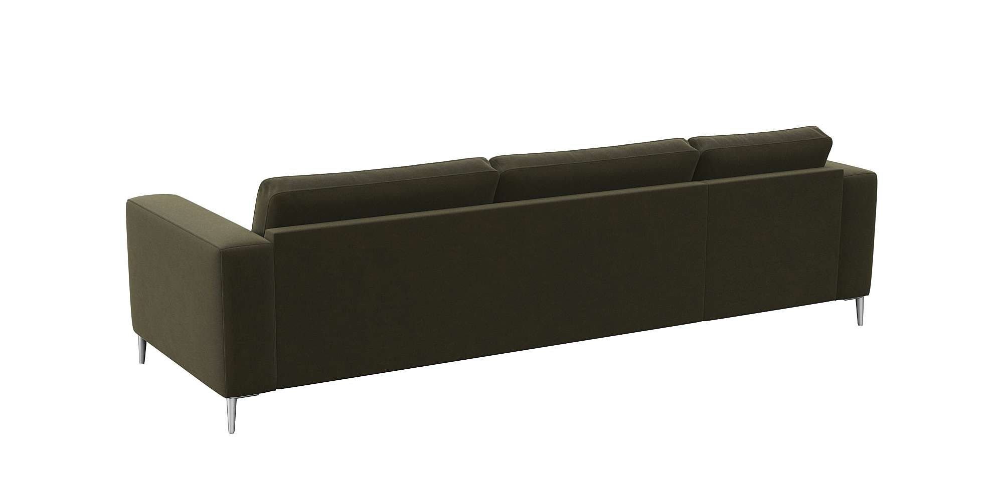 Thumbnail - FLEXLUX Ecksofa "Fiore, super Sitzkomfort durch Kaltschaum im Sitz, L-Form", breite Armlehnen, Kaltschaum, Füße Alu