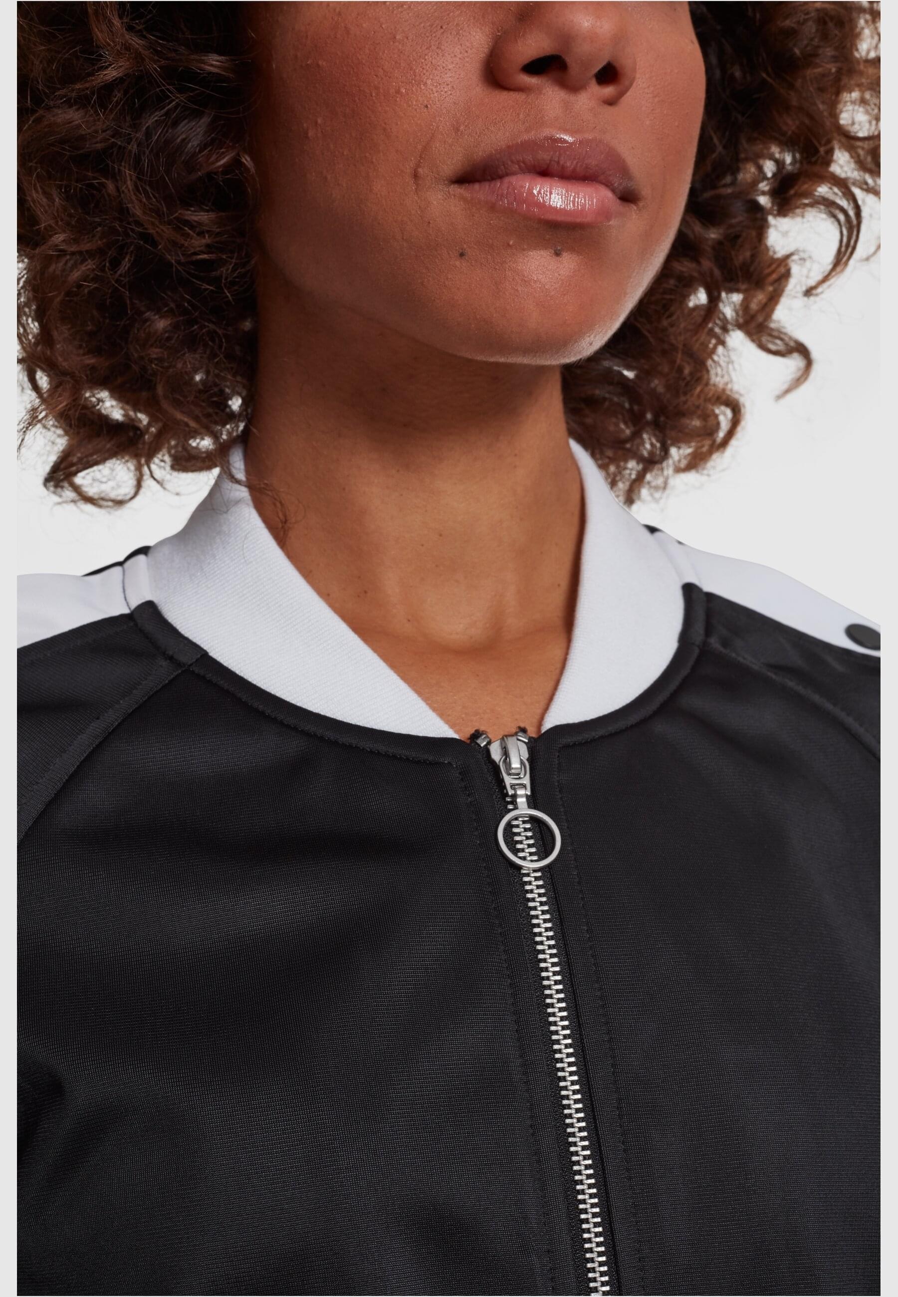 URBAN CLASSICS Anorak »Urban Classics Damen Ladies Button Up Track Jacket«, (1 St.), ohne Kapuze
