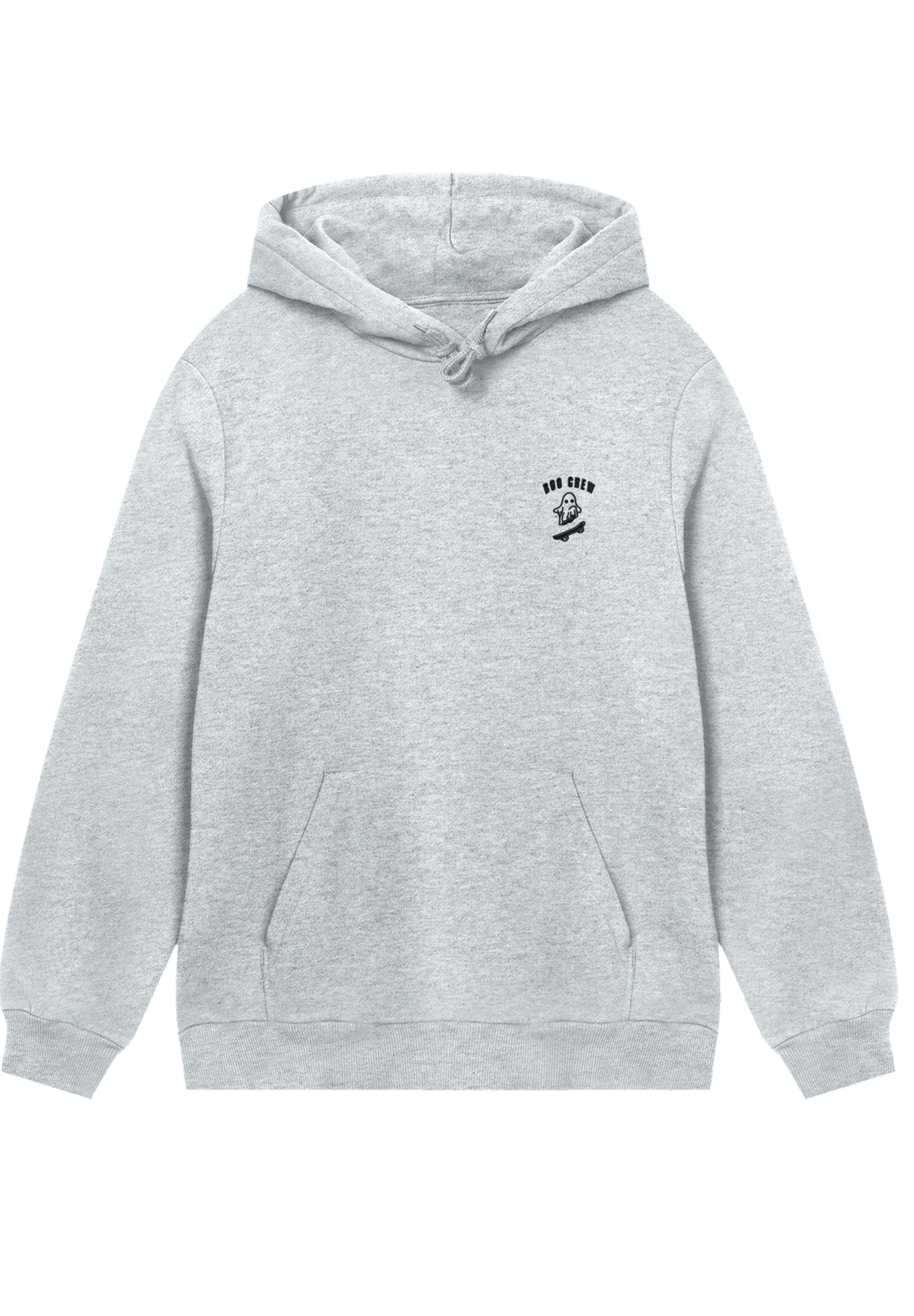 F4NT4STIC Kapuzenpullover »Halloween Boo Crew Ghost Bestickt«, Premium Qualität