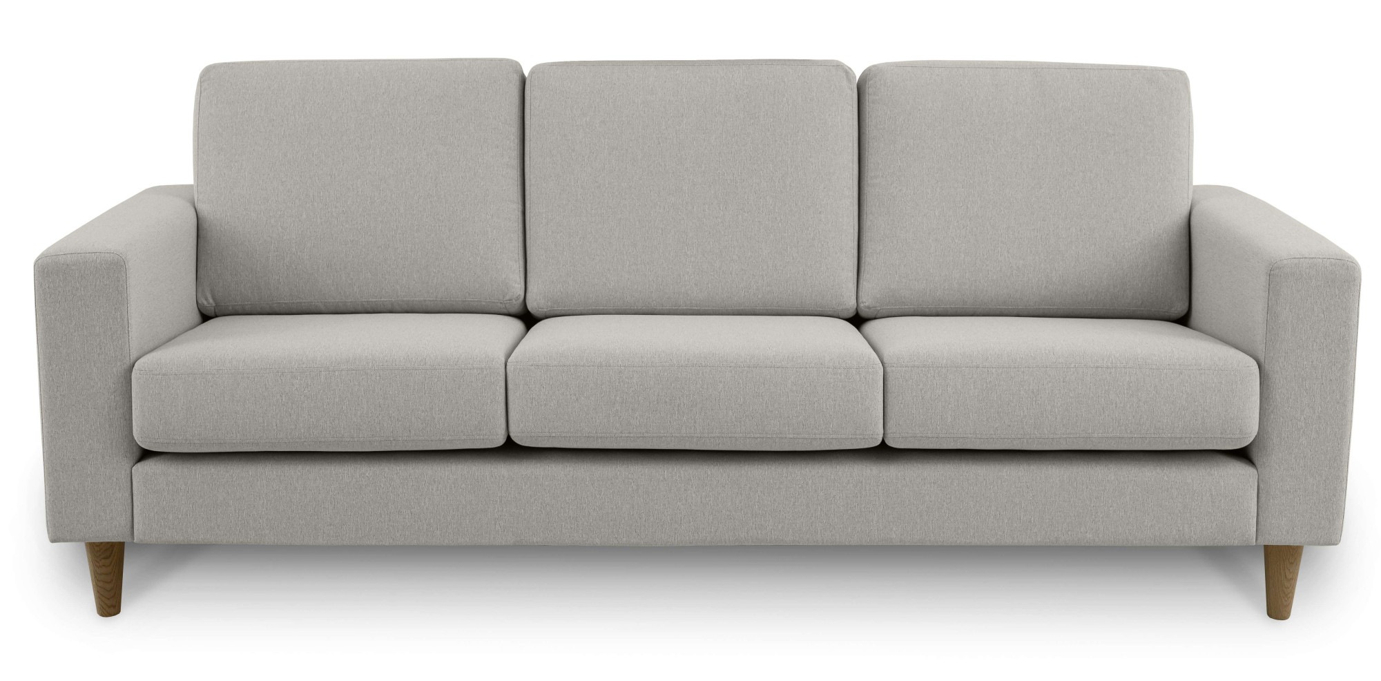 OTTO home 3-Sitzer "Tvinno" im skandinavischen Stil, mit Massivholzfüßen, B günstig online kaufen