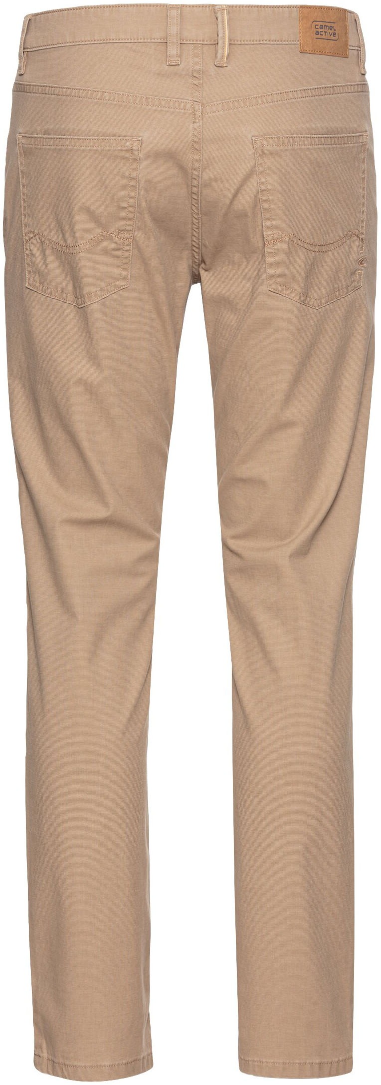 camel active 5-Pocket-Jeans, mit Ledermarkenlabel
