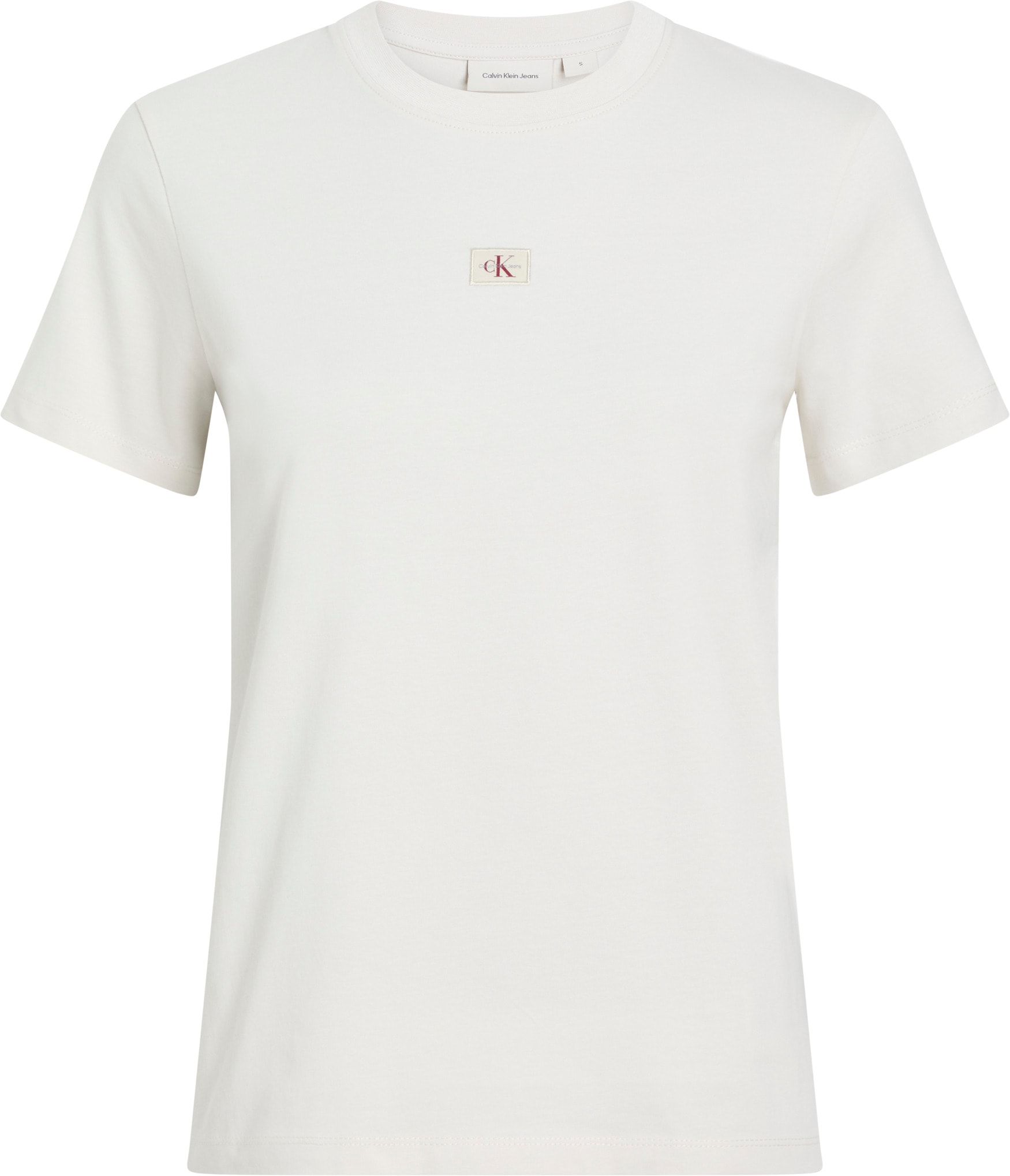 Calvin Klein Jeans Plus T-Shirt »PLUS WOVEN LABEL REGULAR TEE«, in großen Größen