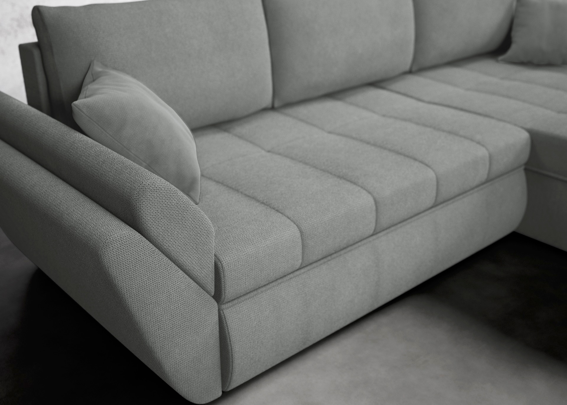 INOSIGN Ecksofa »Iolani«, mit Bettfunktion und Bettkasten