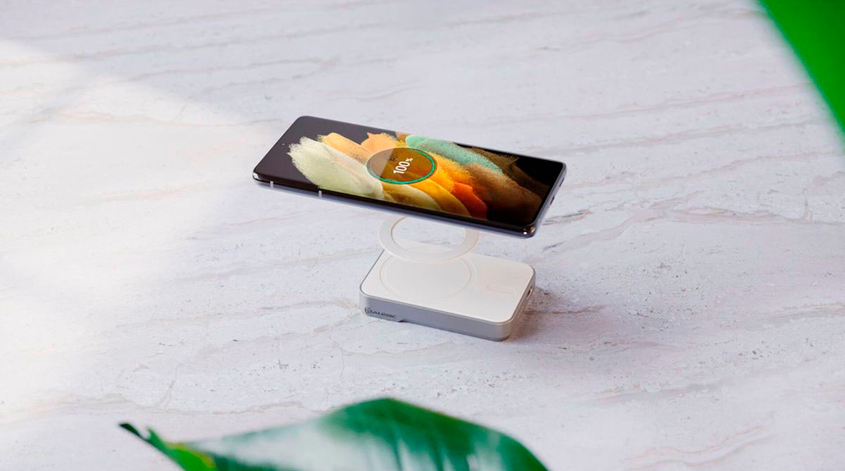 ALOGIC Powerbank »Matrix Universal Magnetic MagSafe« MatrixUniversalMagneticMagSafePowerbank5000mAhBlack 5.000 mAh