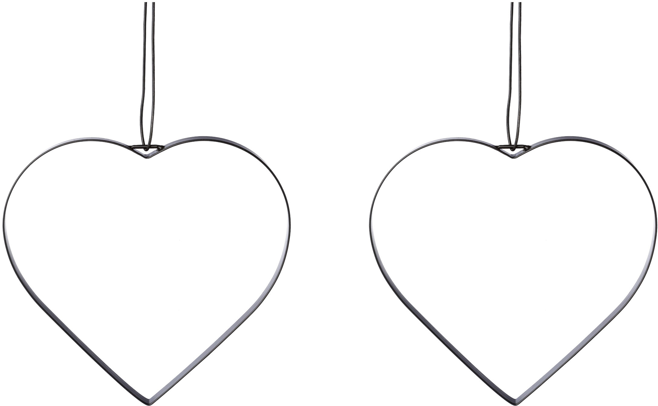 Creativ deco Dekohänger mit hochwertigem Lederband günstig online kaufen