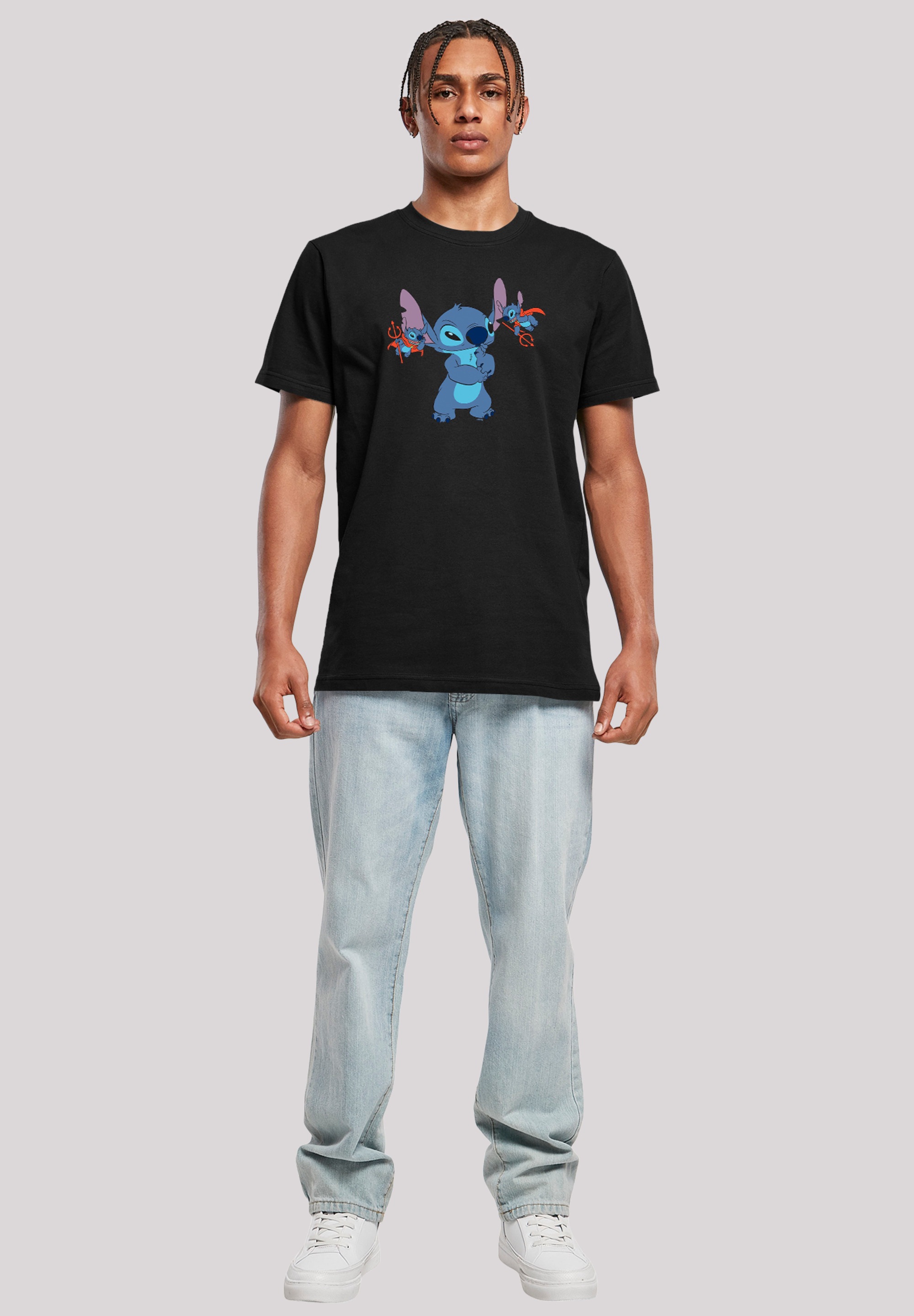 F4NT4STIC T-Shirt »Disney Lilo & Stitch Kleine Teufel«, Print