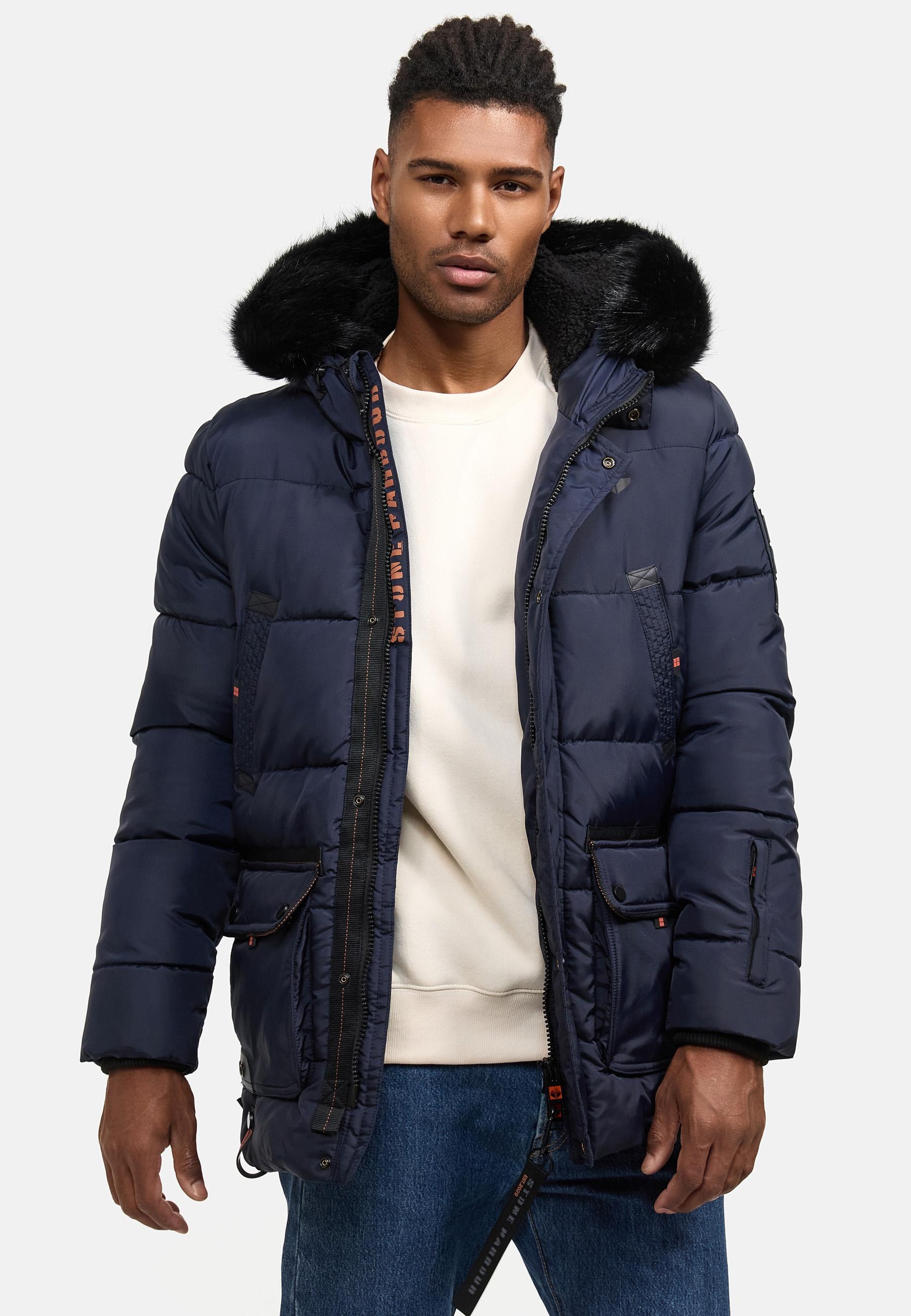 Stone Harbour Steppjacke »Mironoo«, mit Kapuze, stylische Outdoorjacke mit großer Kapuze