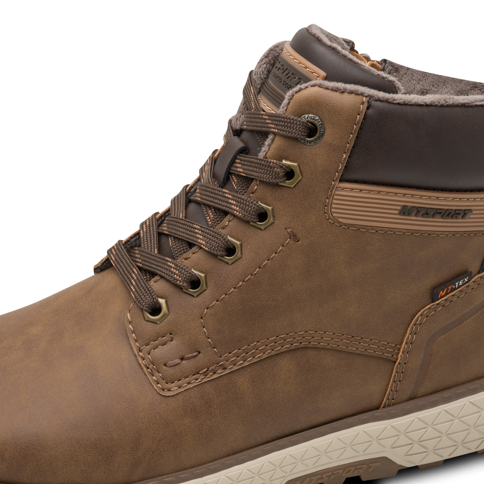 MARCO TOZZI Schnürboots  Herbstboots, Schnürer mit seitlichem Label