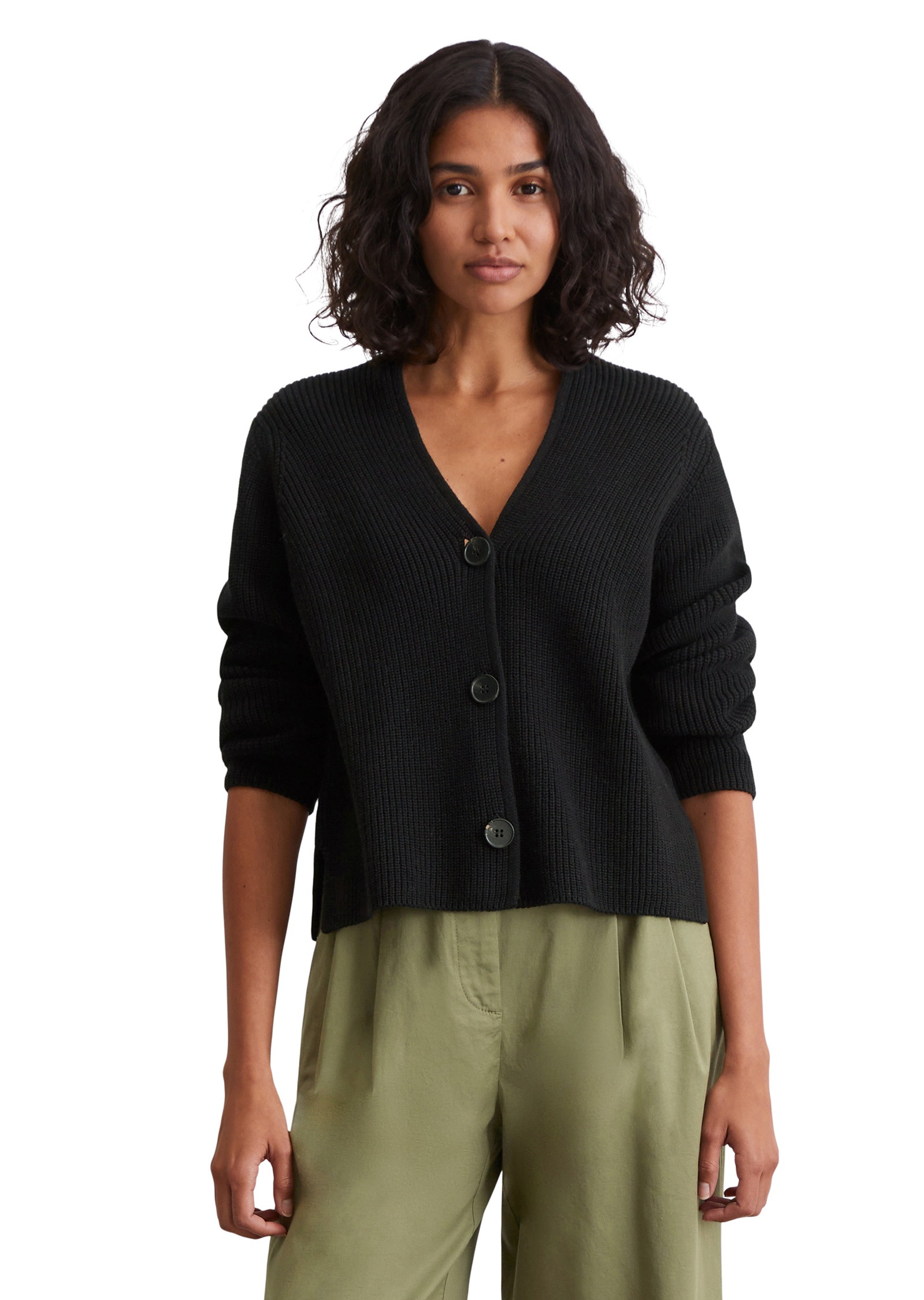 Marc OPolo Cardigan "aus Heavy-Weight-Organic-Cotton" günstig online kaufen