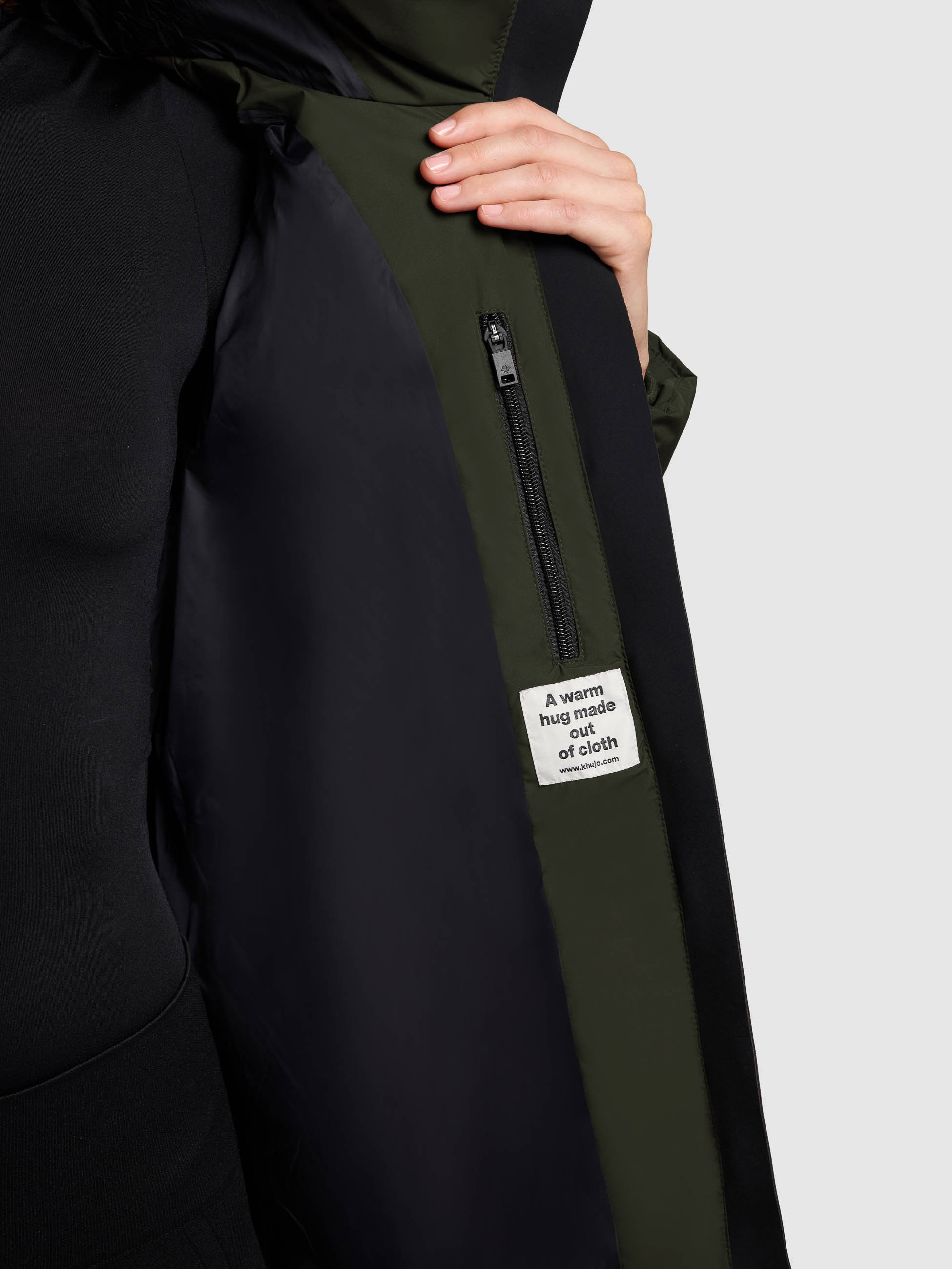 khujo Steppjacke »ELLIS«, mit Kapuze