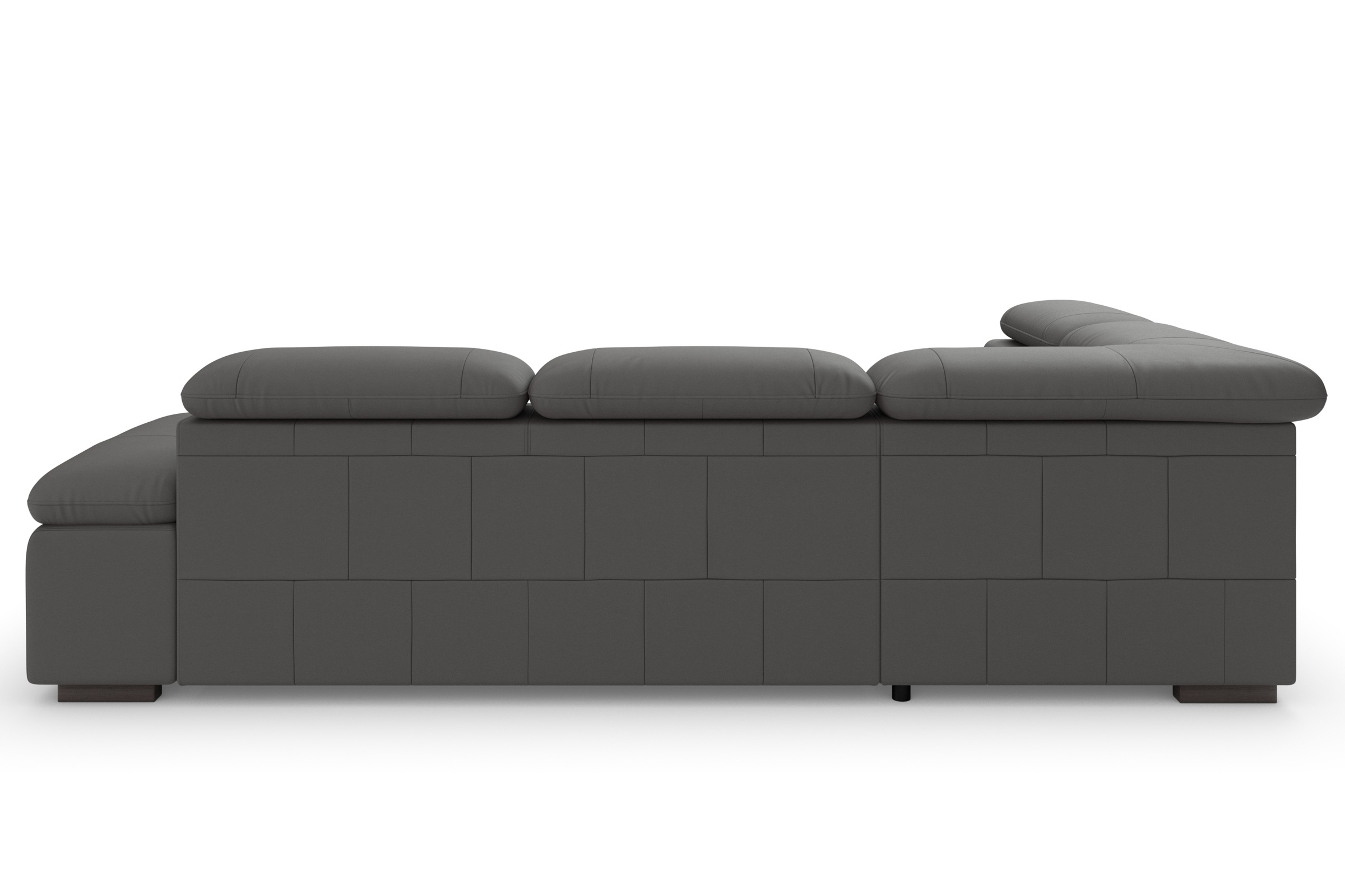 Home affaire Ecksofa »Alberto L-Form«, mit Kopfteilverstellung, wahlweise mit Bettfunktion