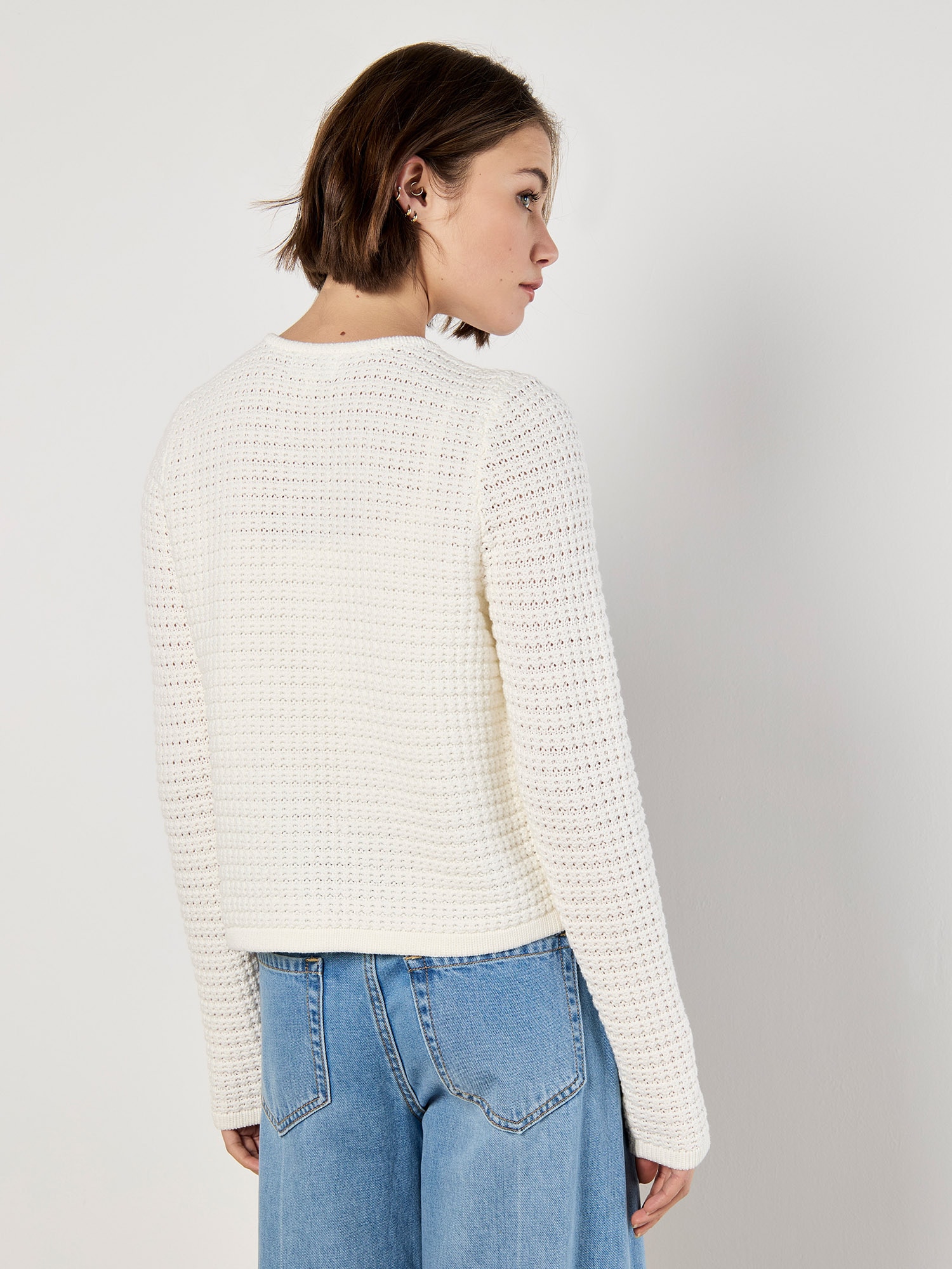 Apricot Cardigan »Waffelstrick-Cardigan« mit Taschen