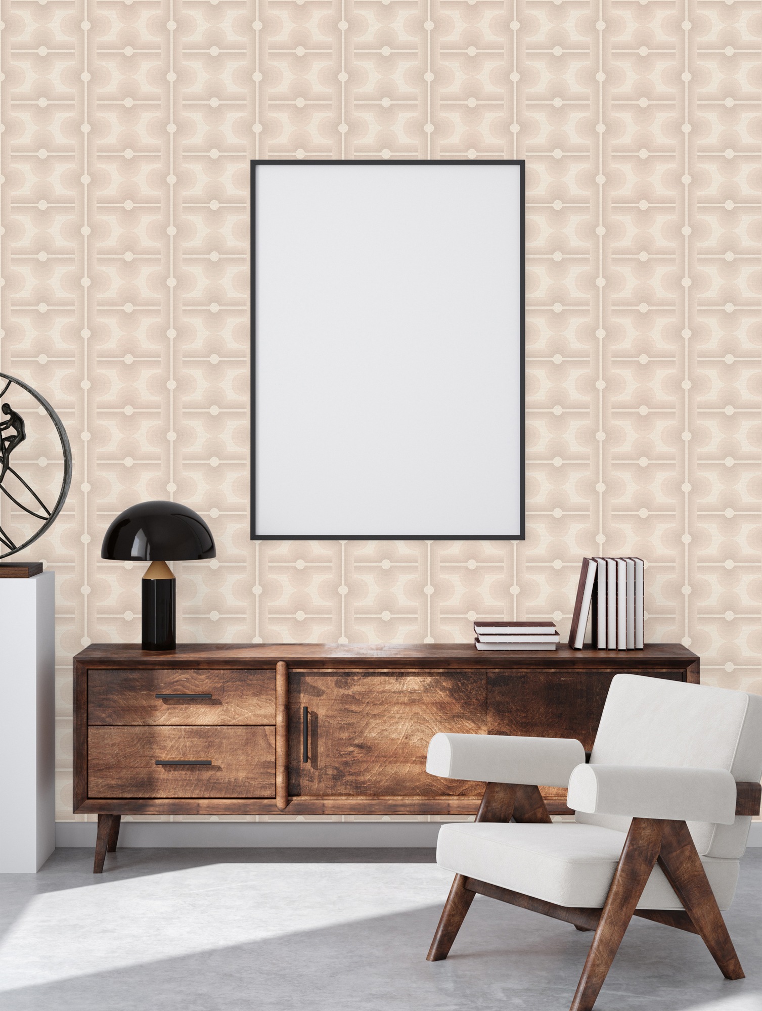 A.S. Création Vliestapete »Retro Chic 3D-Tapete Mustertapete Vintage 3D«, matt, Vliestapete Kacheln für Schlafzimmer Küche Wohnzimmer 3D Design modern