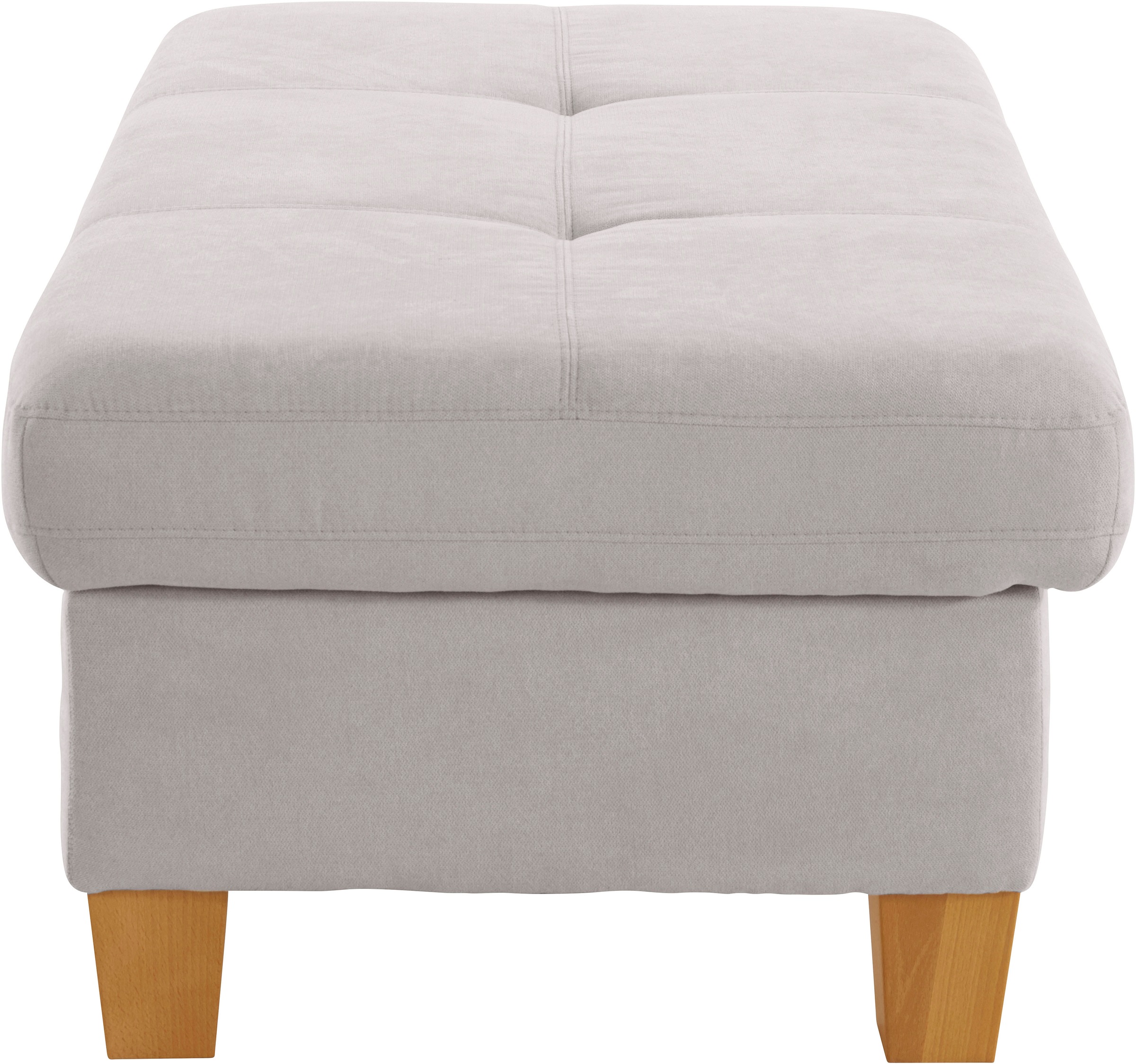 exxpo - sofa fashion Hocker »Enya Bankhocker mit Staufach unter der Sitzfläche«, schöne Detailverarbeitung