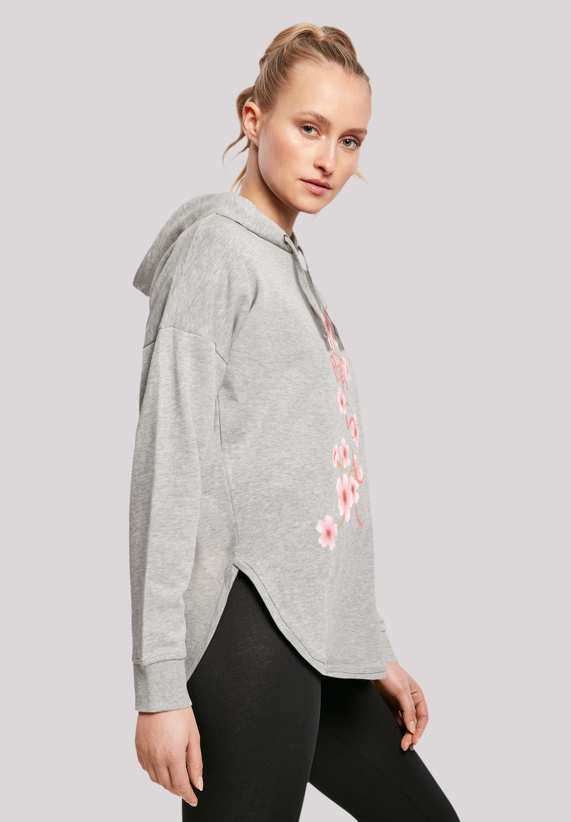 F4NT4STIC Kapuzenpullover »Kirschblüten Asien«, Print